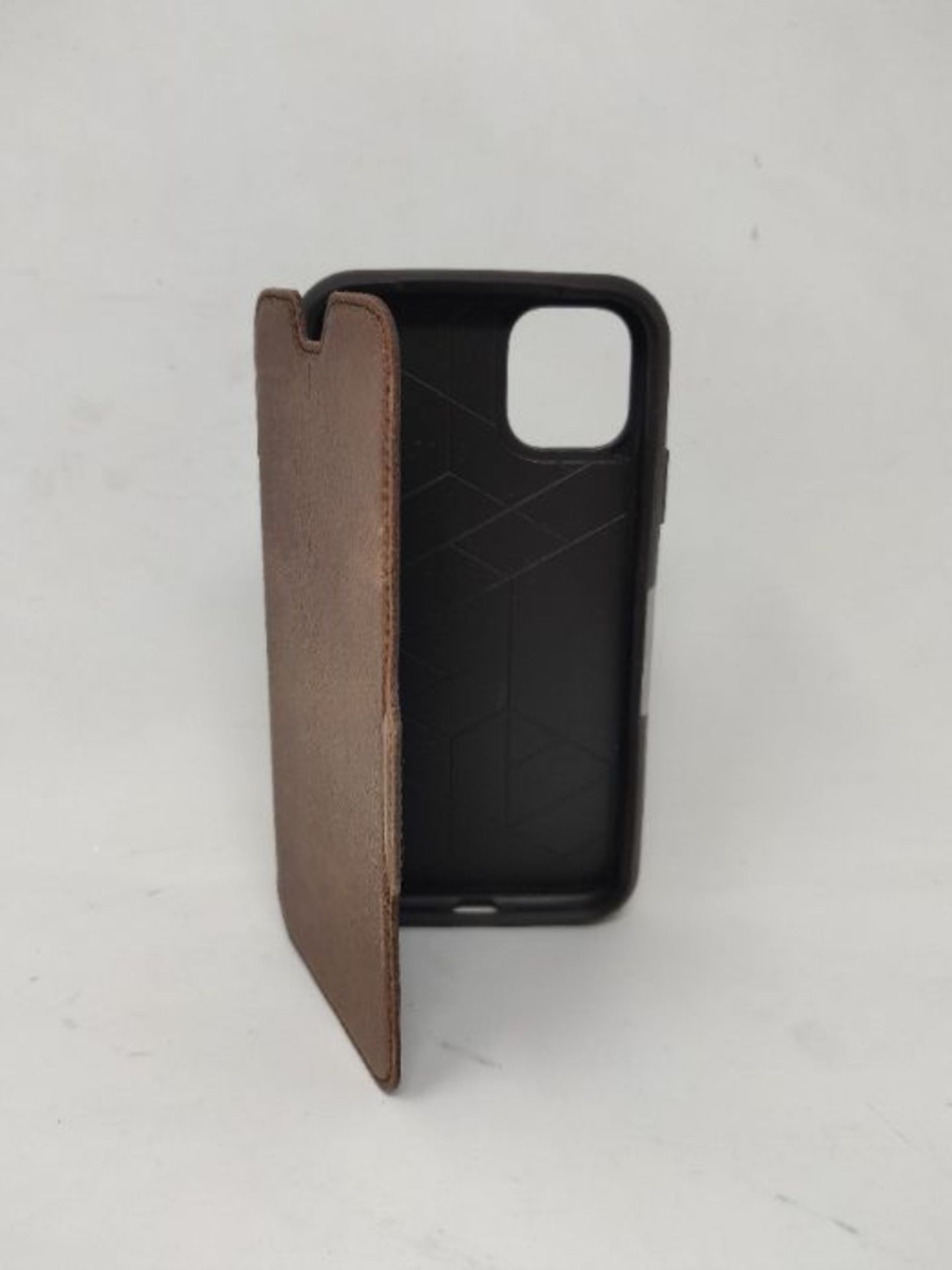 OtterBox for Apple iPhone 11, Premium Leather Protective Folio Case, Strada Series, Br - Image 2 of 2
