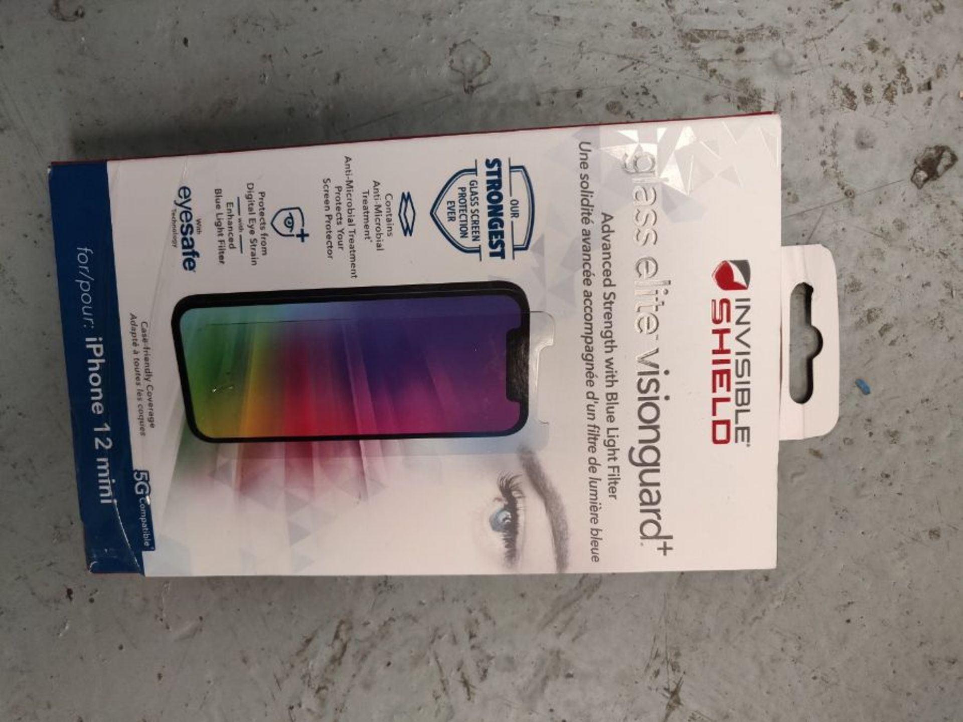 ZAGG - InvisibleShield Glass Elite VisionGuard Plus - Blue Light Filter for Apple iPho - Image 2 of 3