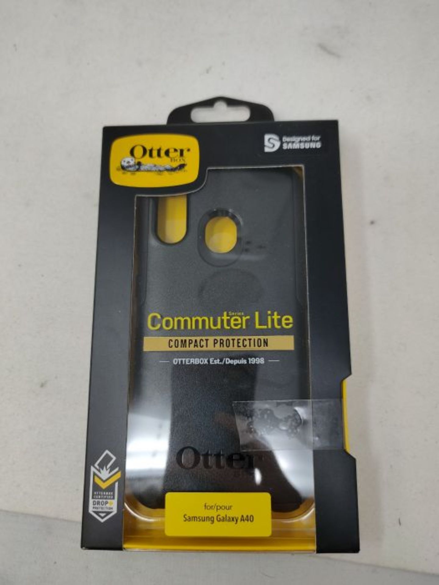 OtterBox 77-62437 for Galaxy A40, Drop Proof Protective Case, Commuter Lite, Black - Image 2 of 3