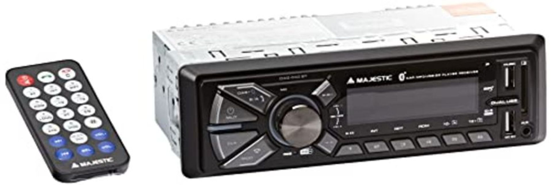 RRP £59.00 Majestic DAB-442 BT Car Radio RDS FM Stereo/DAB PLL Bluetooth Dual USB SD/AUX IN 180W