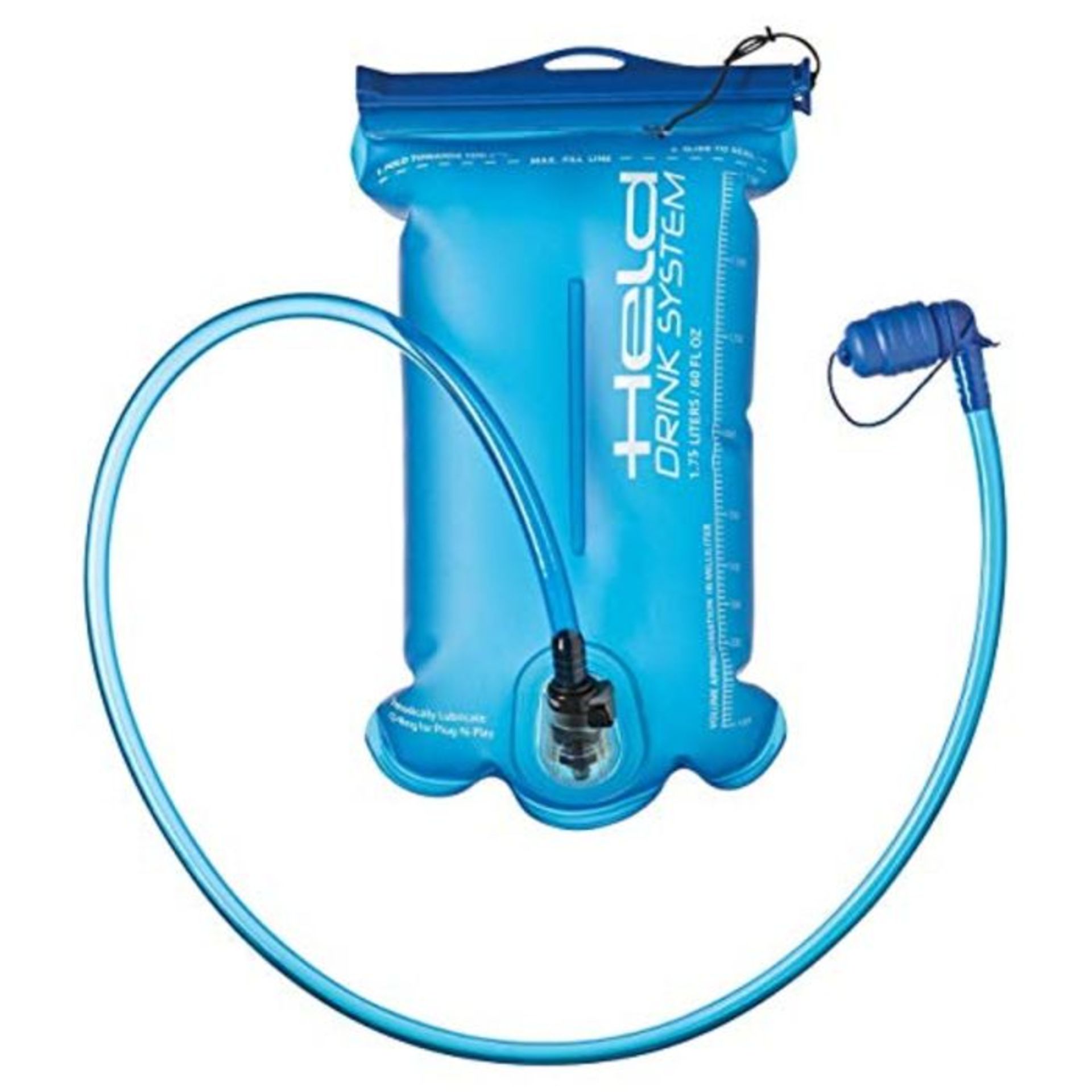 [CRACKED] Held Hydration bladder 1.75 L with removable hose and middle wall welding fo