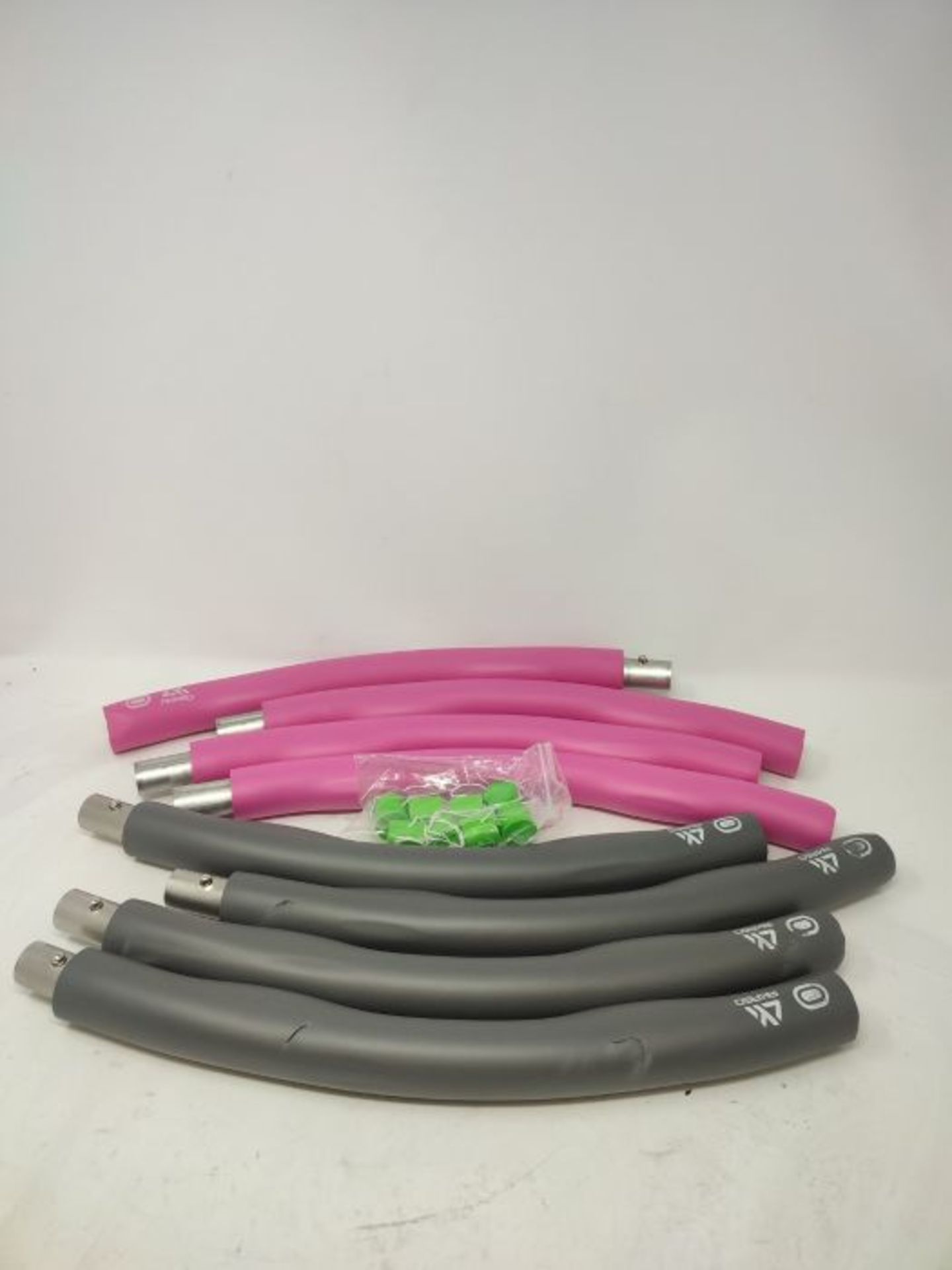 AKASO Hoop Reifen Erwachsene Hula Reifen Hoop von 1.2 bis 3.2kg mit Gewicht Aktualisie - Image 3 of 3