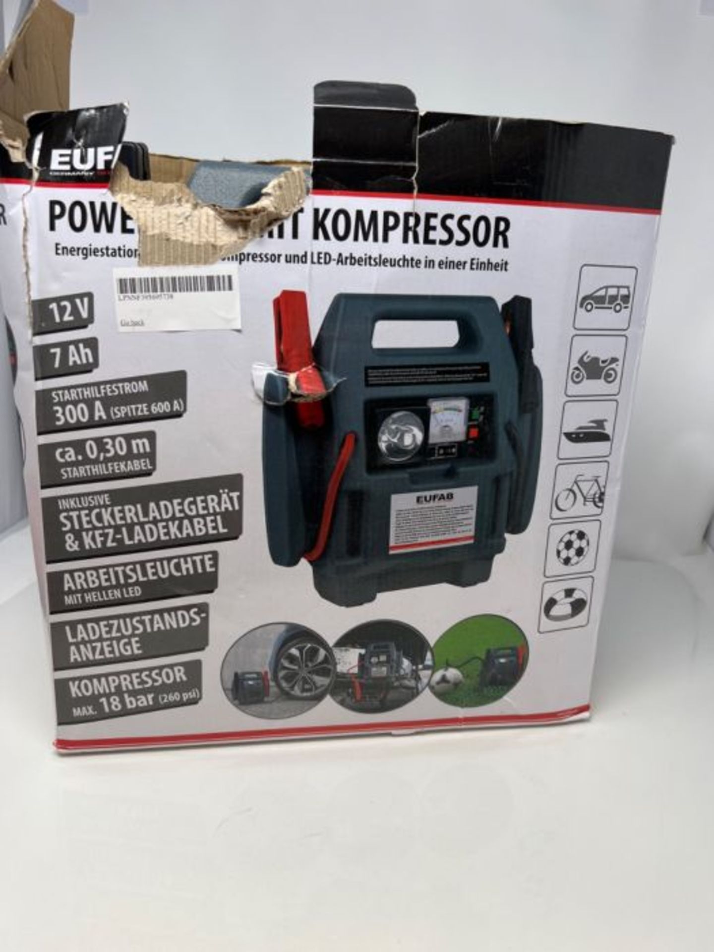 RRP £77.00 EUFAB - Power Pack Mit Compressor - Image 2 of 3