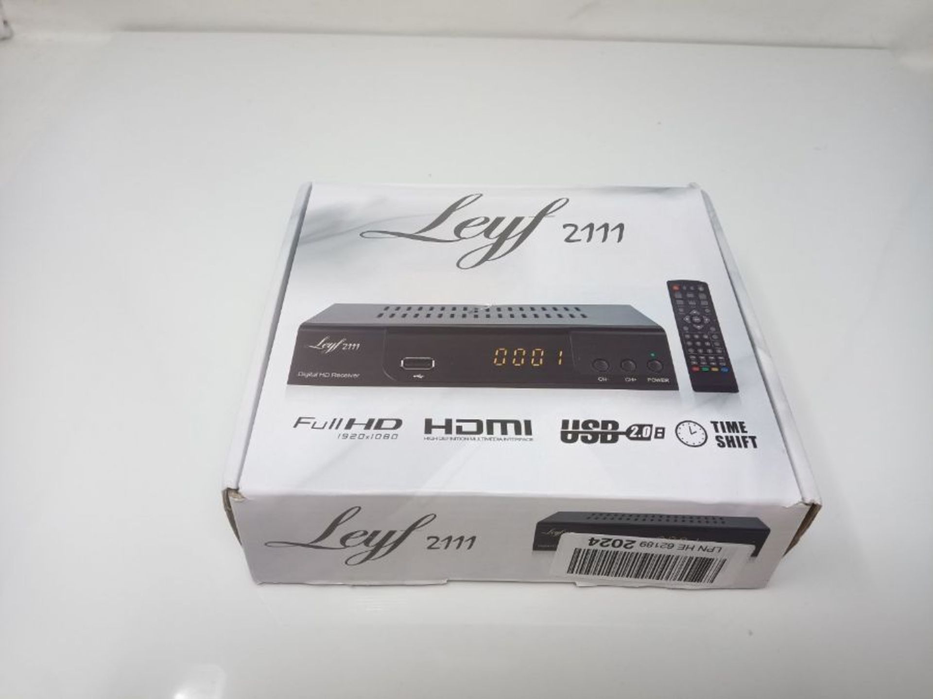 hd-line LEYF2111C Cable Receiver for Digital Cable TV - DVB-C (HDTV, DVB-C / C2, DVB-T - Image 2 of 3