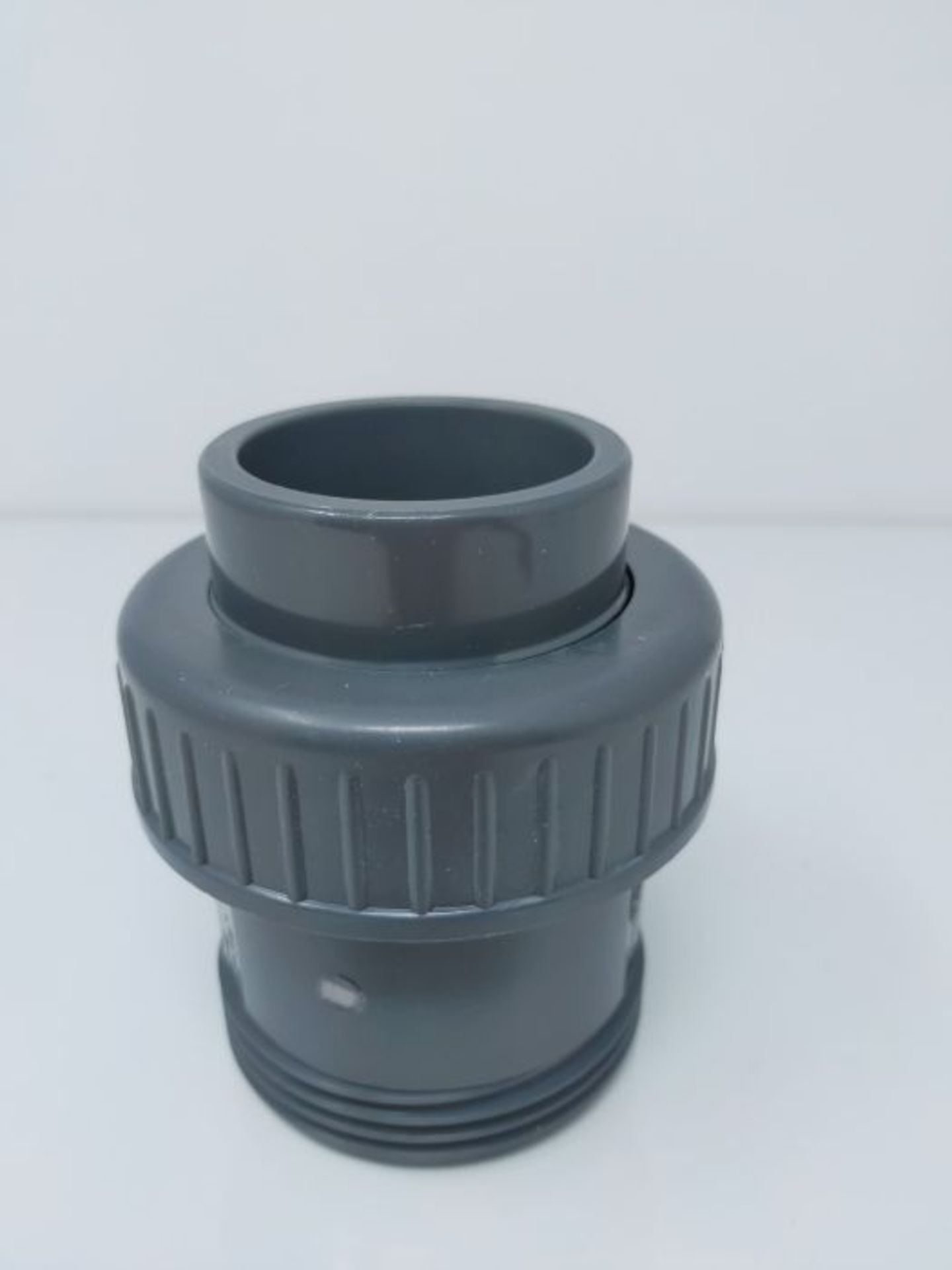 altone PD-01510 Clapet anti-retour en PVC Gris 50 mm - Image 2 of 2