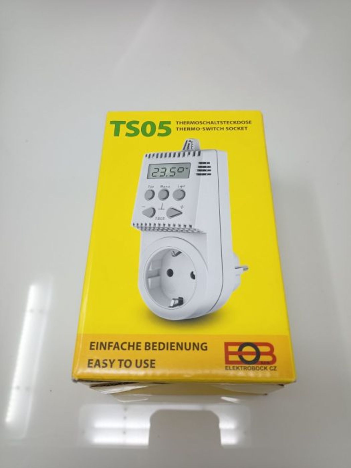 Elektrobock, Plug Thermostat TS05, Thermostat Infrared Heating. - Image 2 of 3
