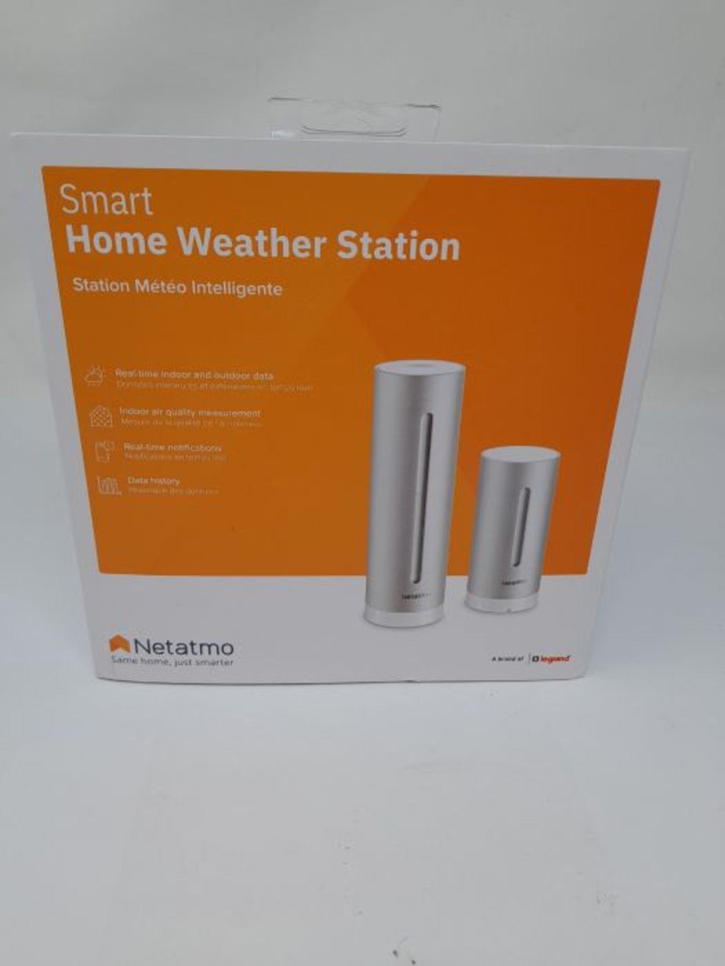 RRP £143.00 Netatmo Weather Station Indoor Outdoor with Wireless Outdoor Sensor - Compatible with - Image 2 of 3