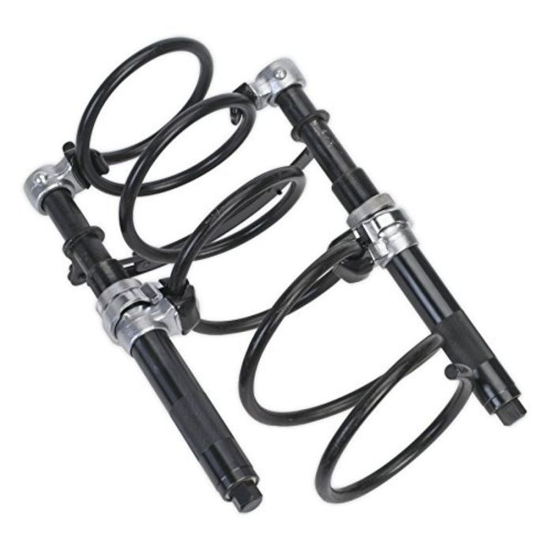 RRP £169.00 Sealey AK3843 Coil Spring Compressor Set 2pc Heavy-Duty 1200kg/Pair