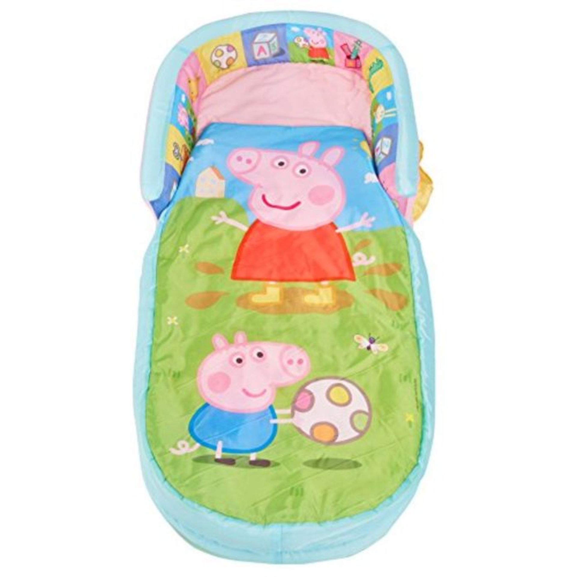 Readybed Peppa Pig My First Bed, Polyester-Cotton, Multi, 130 x 61 x 23 cm