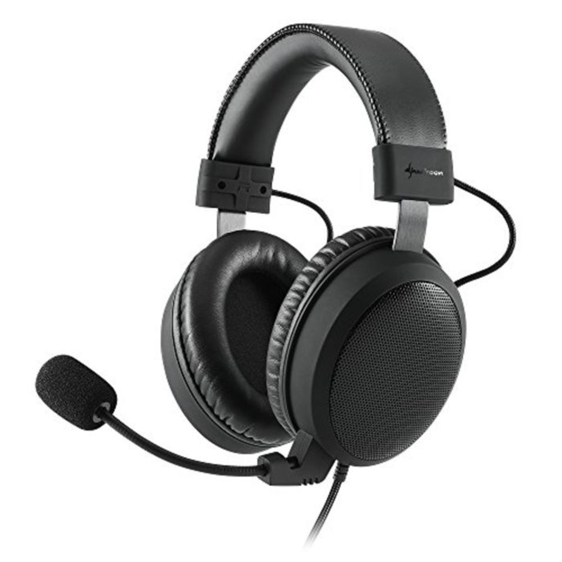 RRP £105.00 Sharkoon B1 Stereo Gaming Headset Black