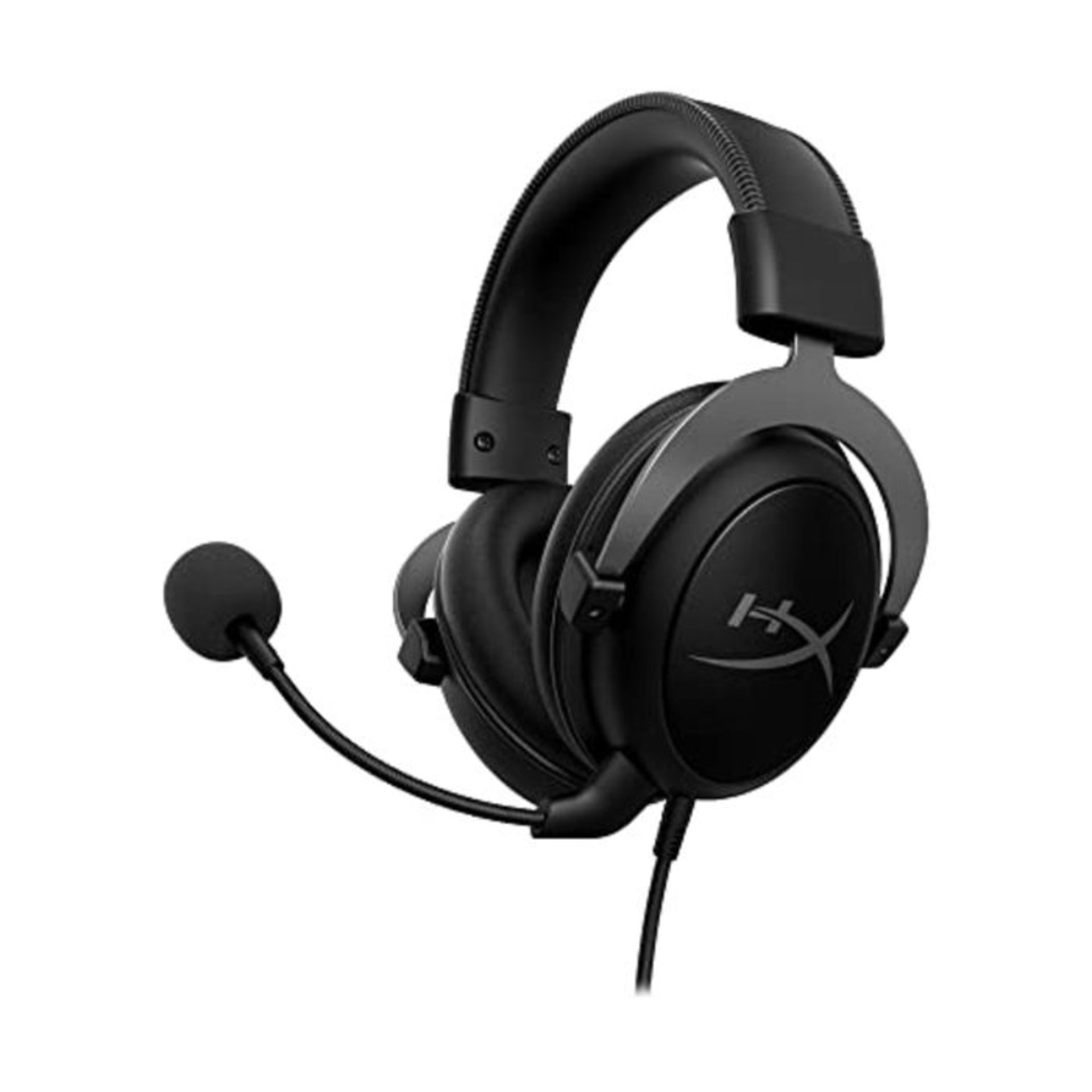 RRP £77.00 HyperX Cloud II 7.1 Virtual Surround Sound Computer Headset with Advanced USB Audio Co