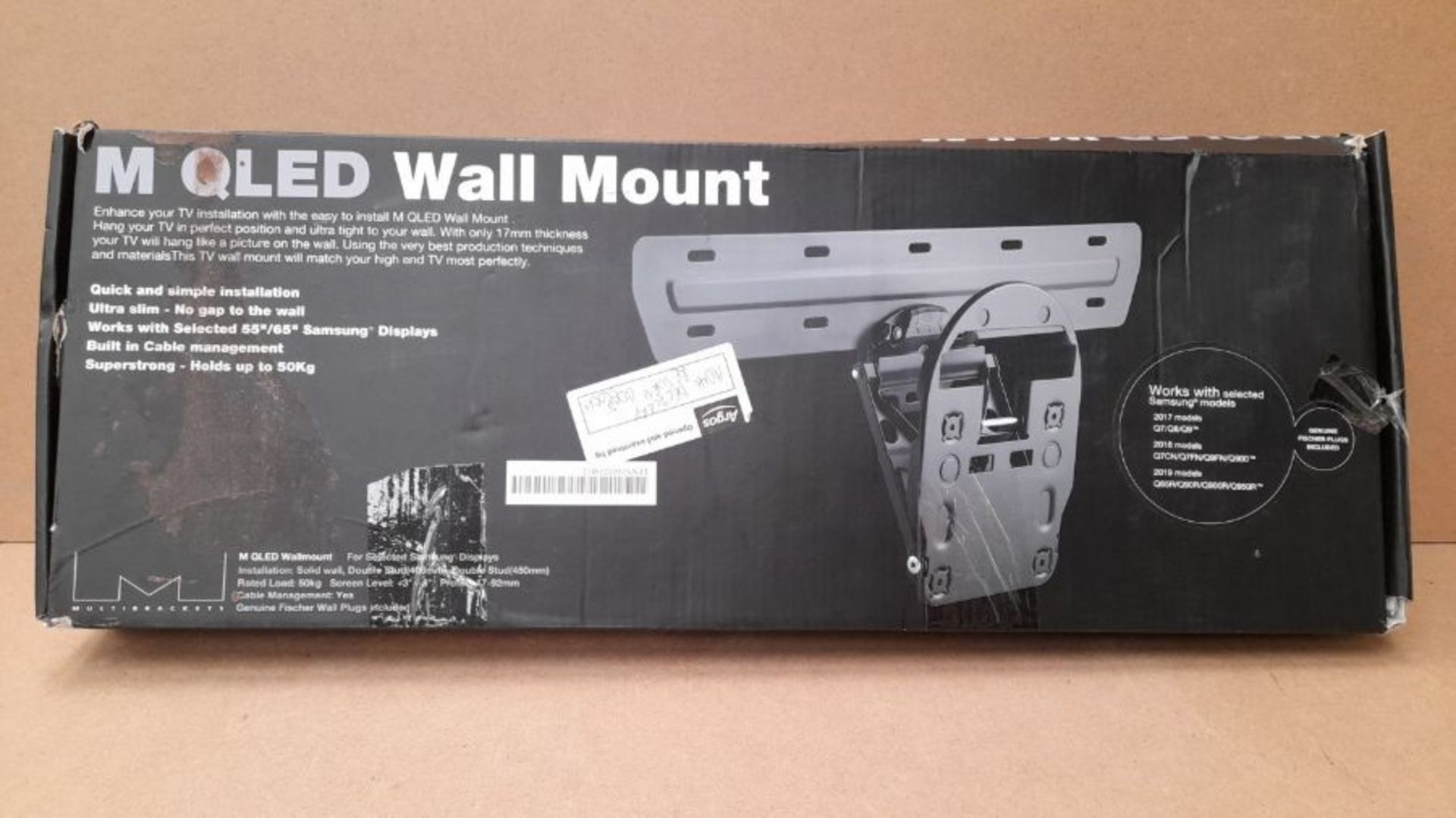 RRP £80.00 MULTIBRACKETS M QLED Wall Mount Medium Wall Mount Especially for Samsung QLED Q7 Q8 Q9 - Image 2 of 3