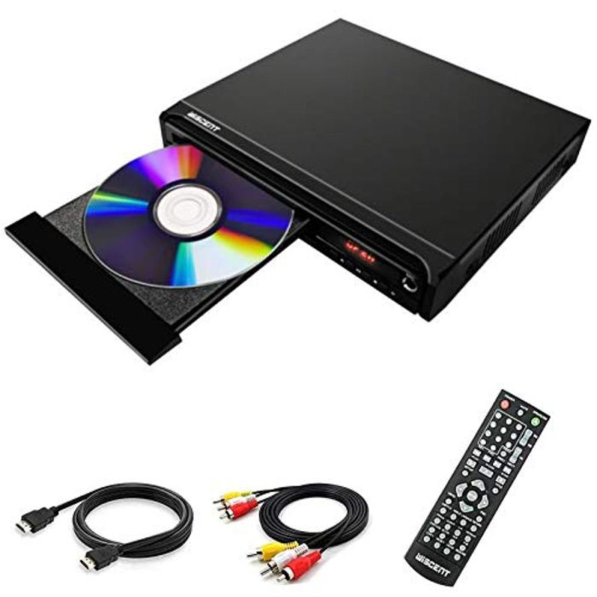 DVD Player for TV,All-Region Free,Mini Compact DVD CD MP3 Player,with HDMI Cable for T