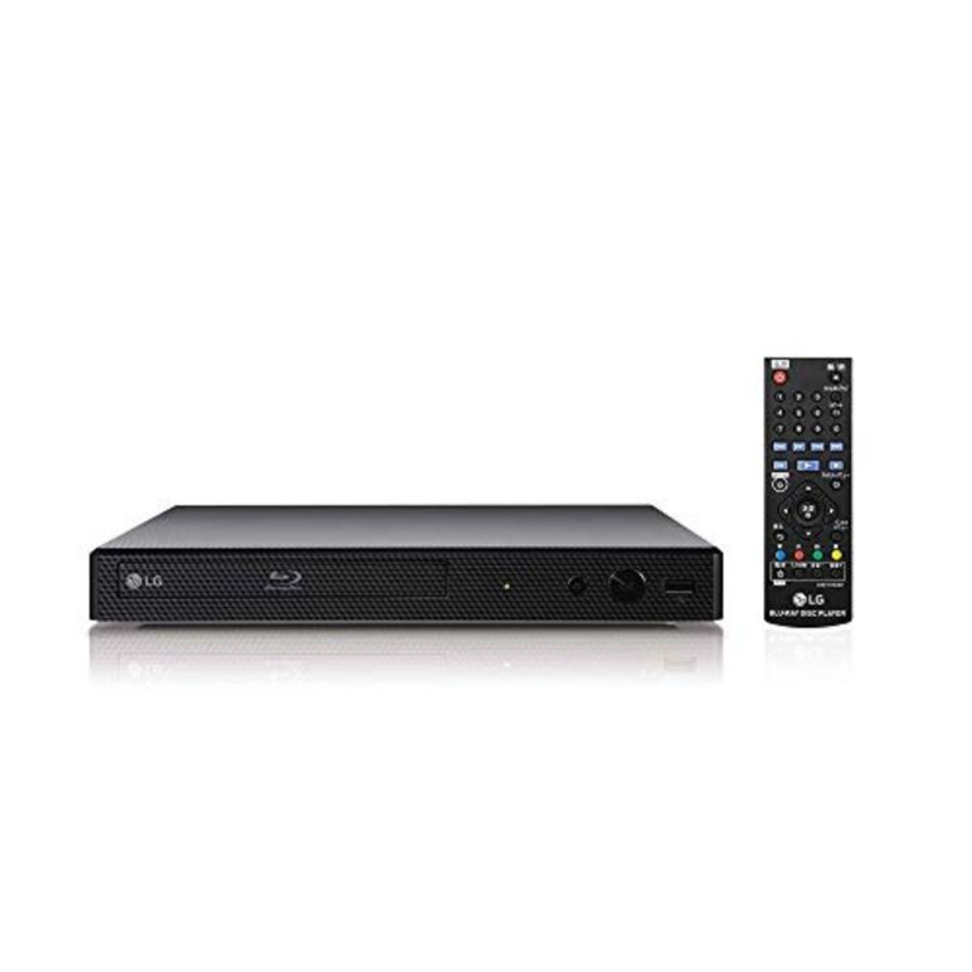 LG BP250 DGBRLLK Blu-Ray and DVD Disc Player with Full HD Up-scaling and external HDD