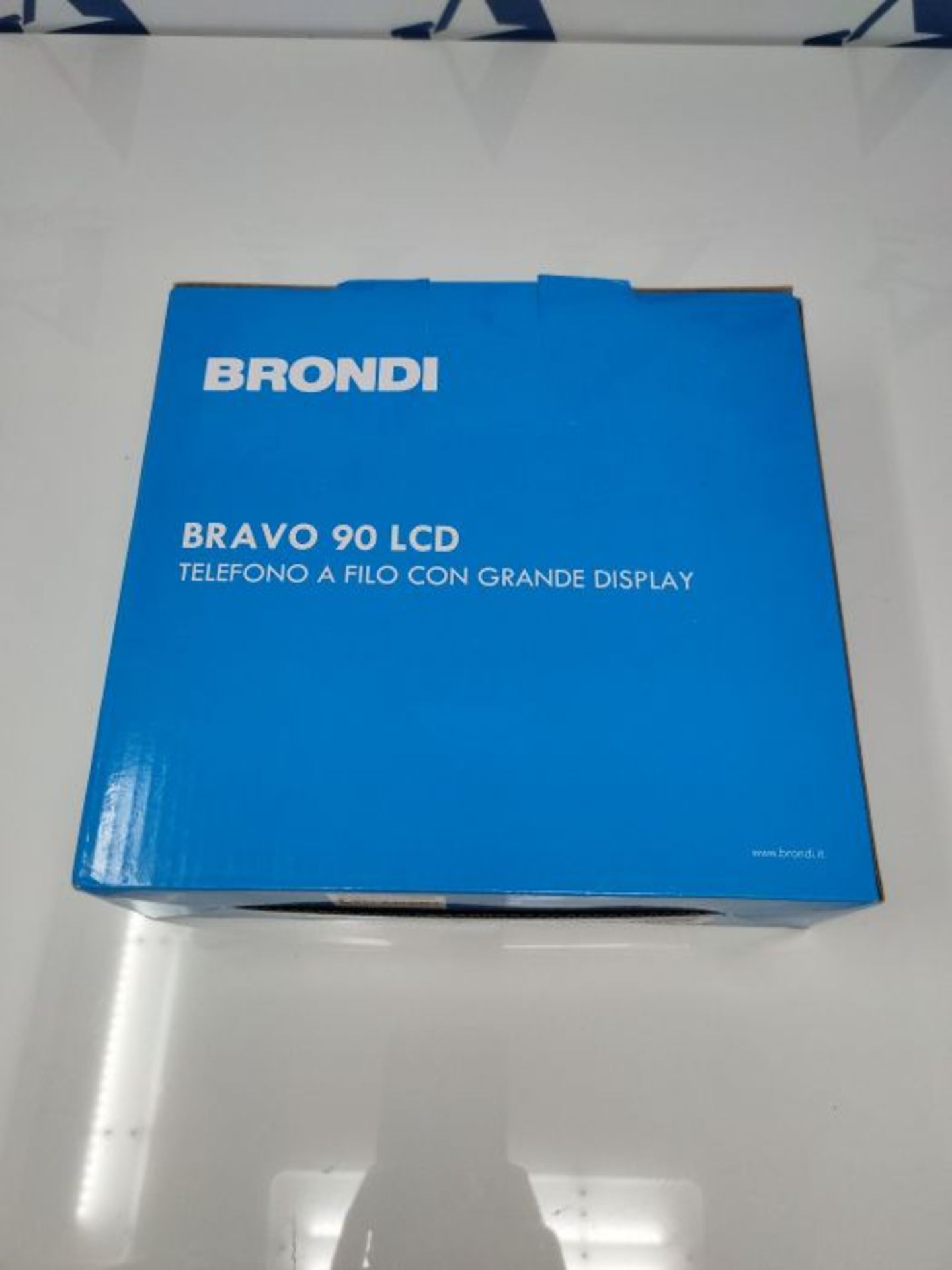 Brondi Bravo 90 LCD Telefono Fisso, Nero - Image 2 of 3