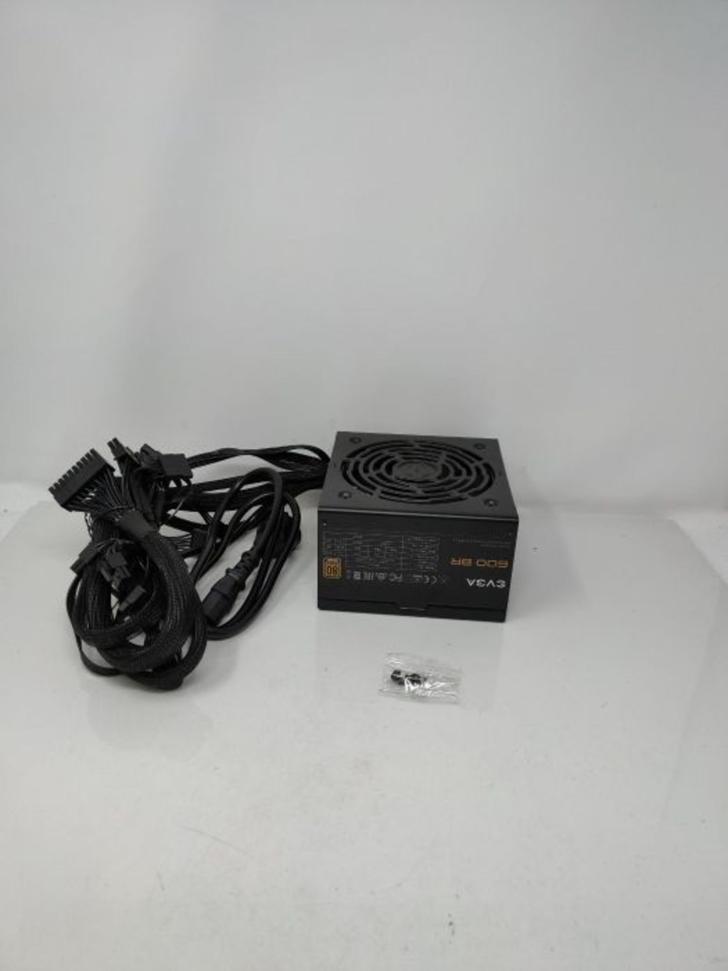 RRP £119.00 EVGA 600 Ba, 80 Plus Bronze 600w, Power Supply 100-Ba-0600-K1 - Image 3 of 3