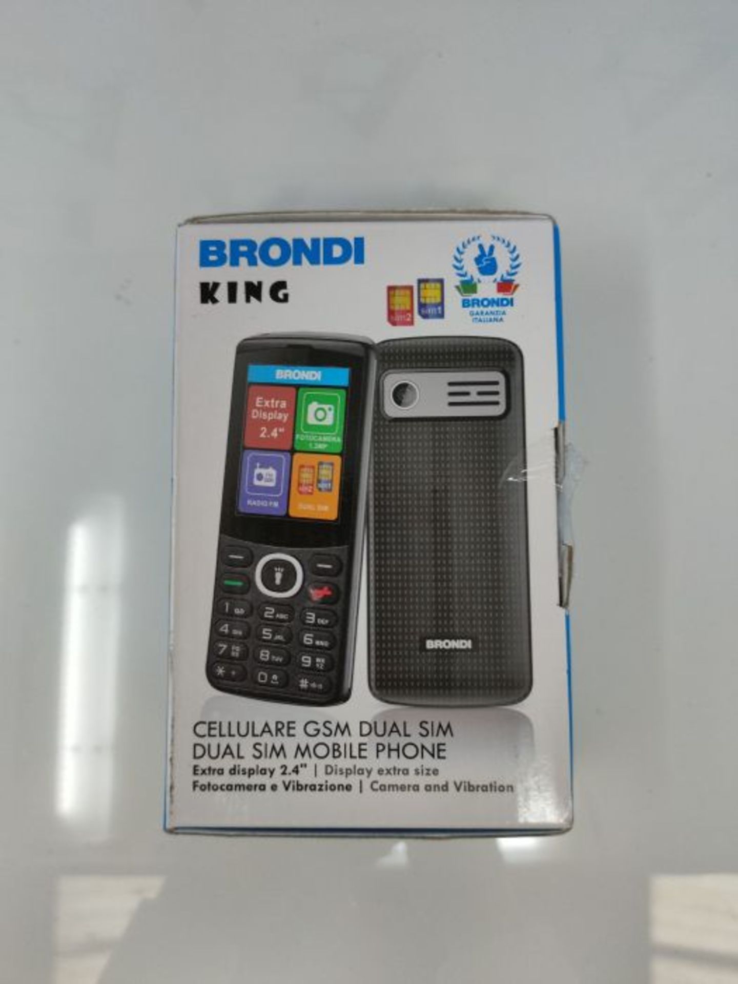 Brondi King Telefono Cellulare, Black - Image 2 of 3