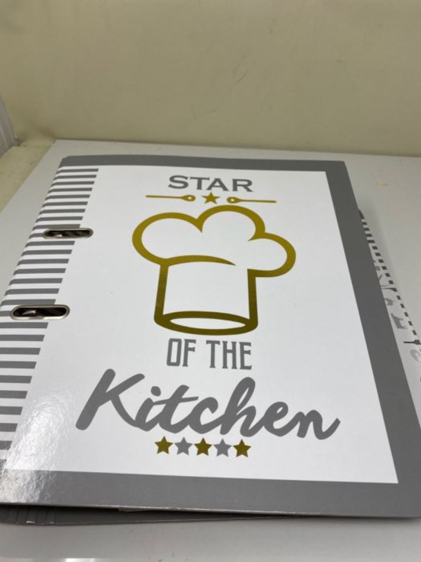 HERMA Recipe File for Own Recipes with Star of the Kitchen motif, A4, 70 mm Spine, wit - Image 2 of 2