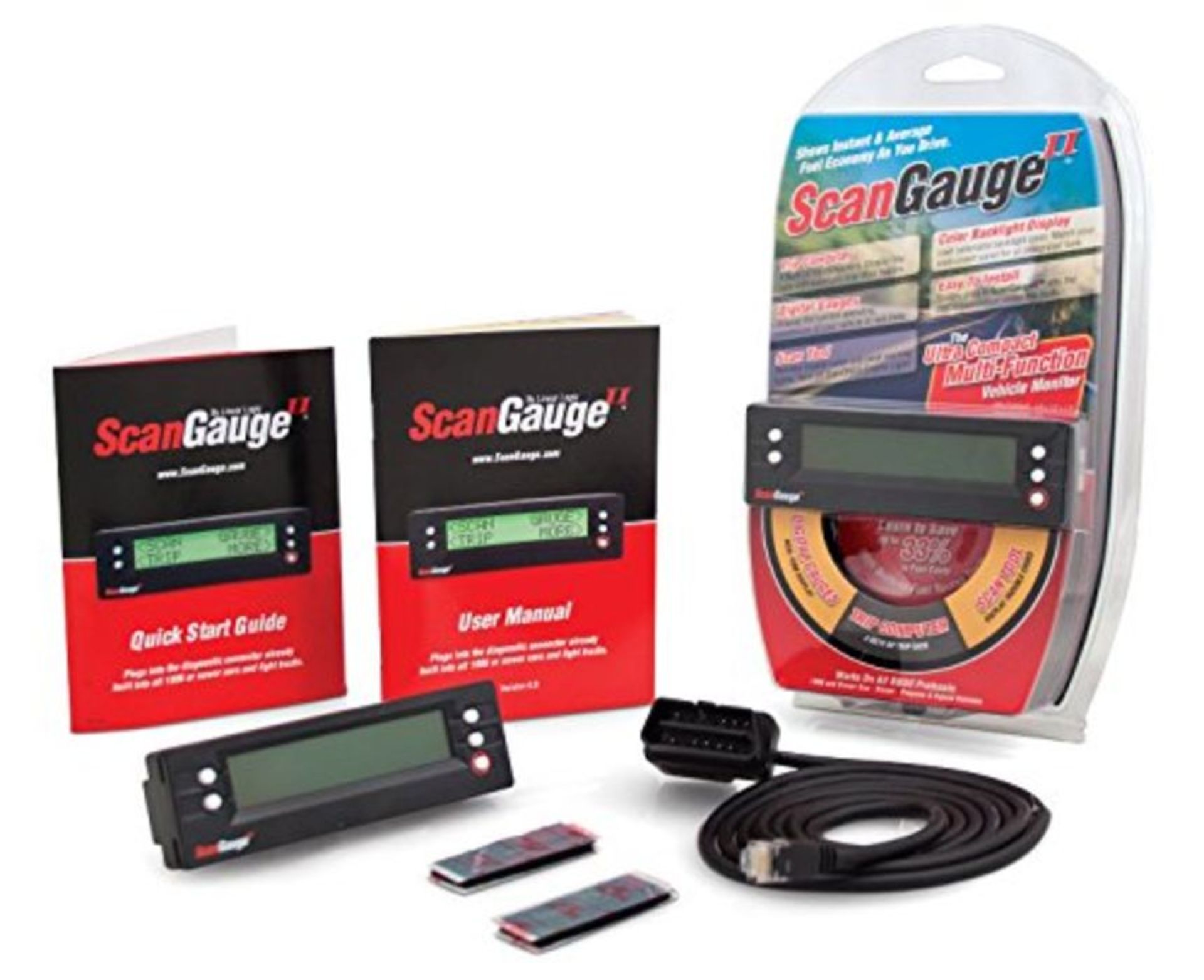 RRP £169.00 ScanGauge II Fuel Trip Computer with XGauge