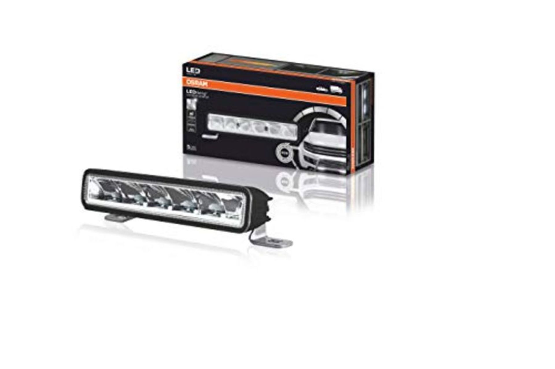 RRP £74.00 Osram LIGHTBAR SX180-SP, LED Zusatzscheinwerfer fÃ¼r Fernlicht, Spot, 1300 Lumen, Li