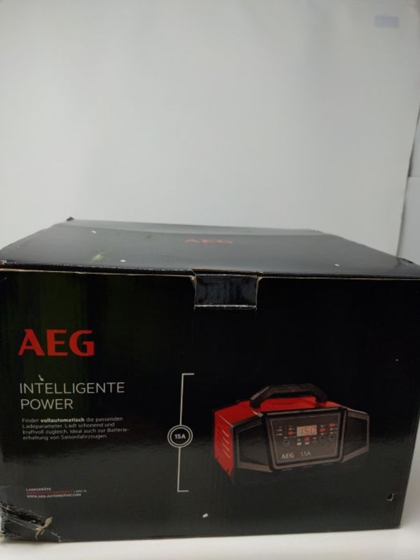 RRP £107.00 Aeg Automotive 158009 Workshop Charger WM Ampere for 6 and 12 Volt Batteries with Auto - Image 2 of 3