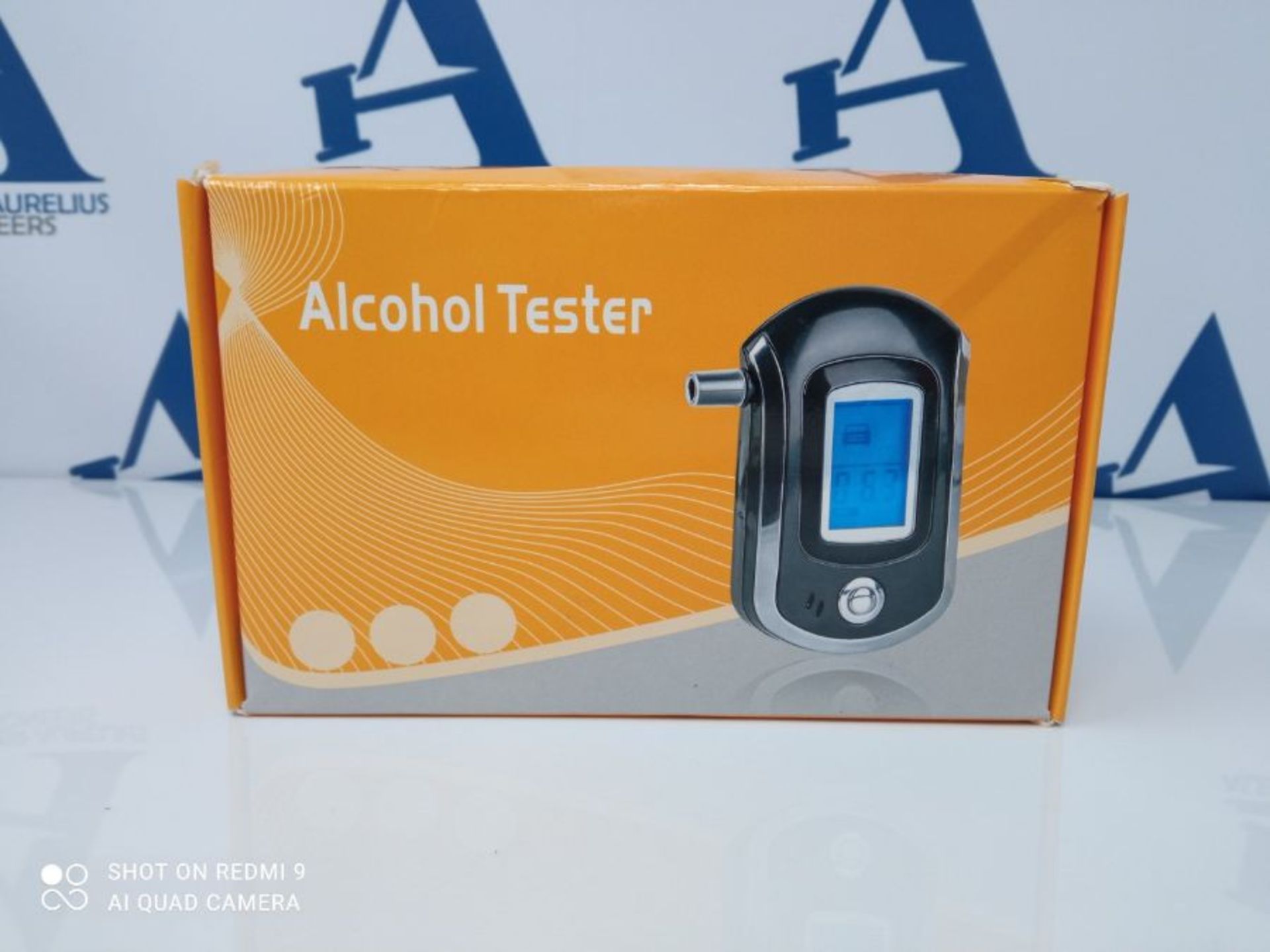 LAMJAD Breathalyzers Breath Tester, Portable Alcohol BAC Professional Personal Alcohol - Image 2 of 3