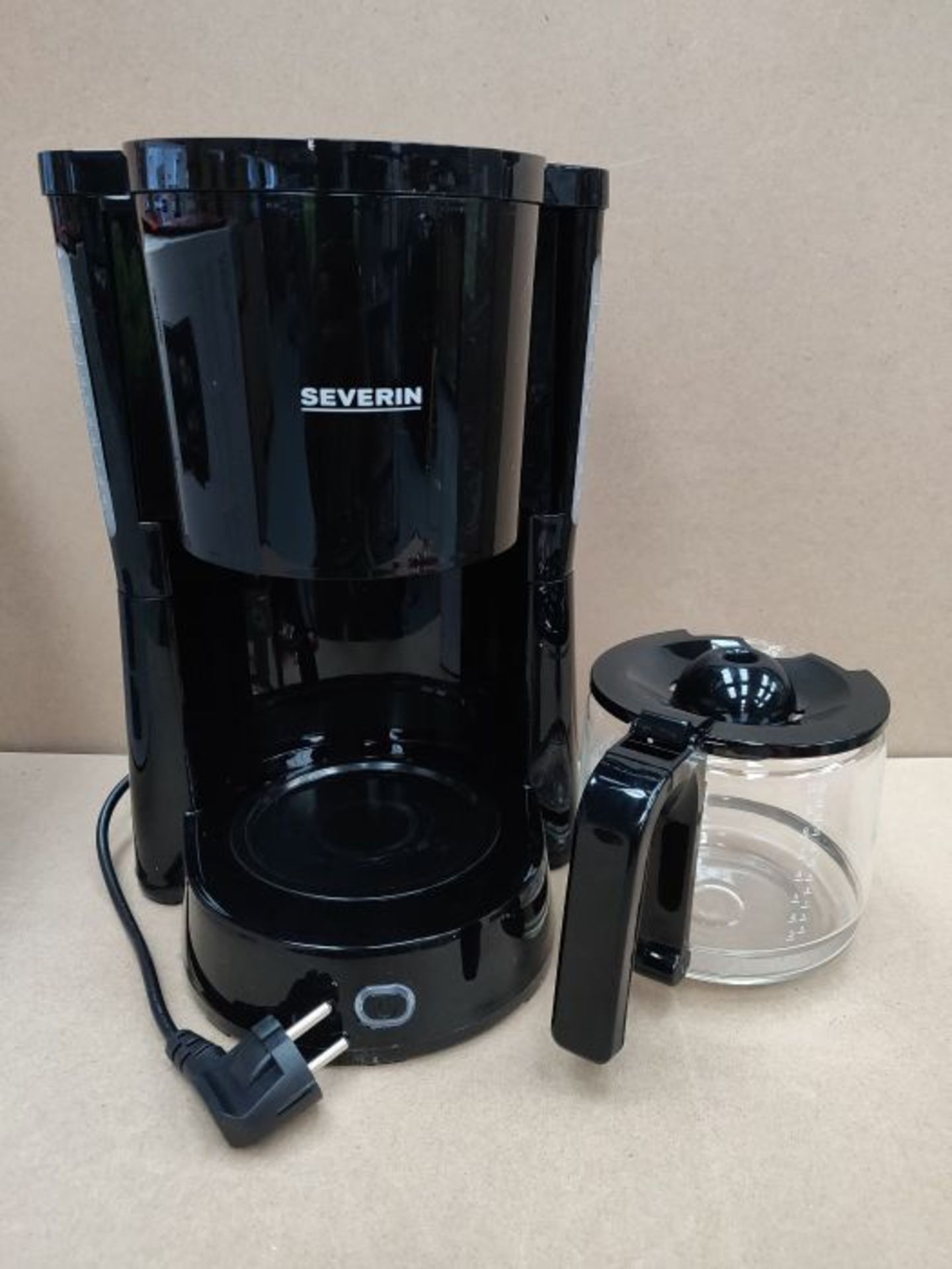 Severin Coffee Maker with 1000 W of Power KA 4815, Black - Image 3 of 3