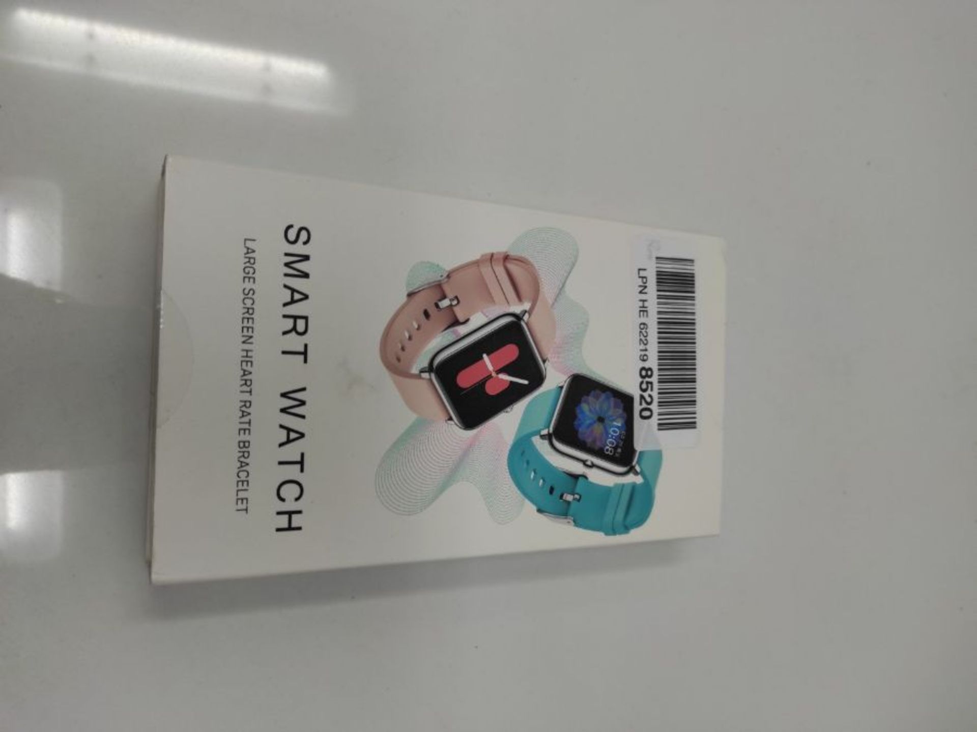 joyliveCY SqaFiit Smartwatch mit Pulsmesser, Fitness Armbanduhr mit Blutdruck Blutsaue