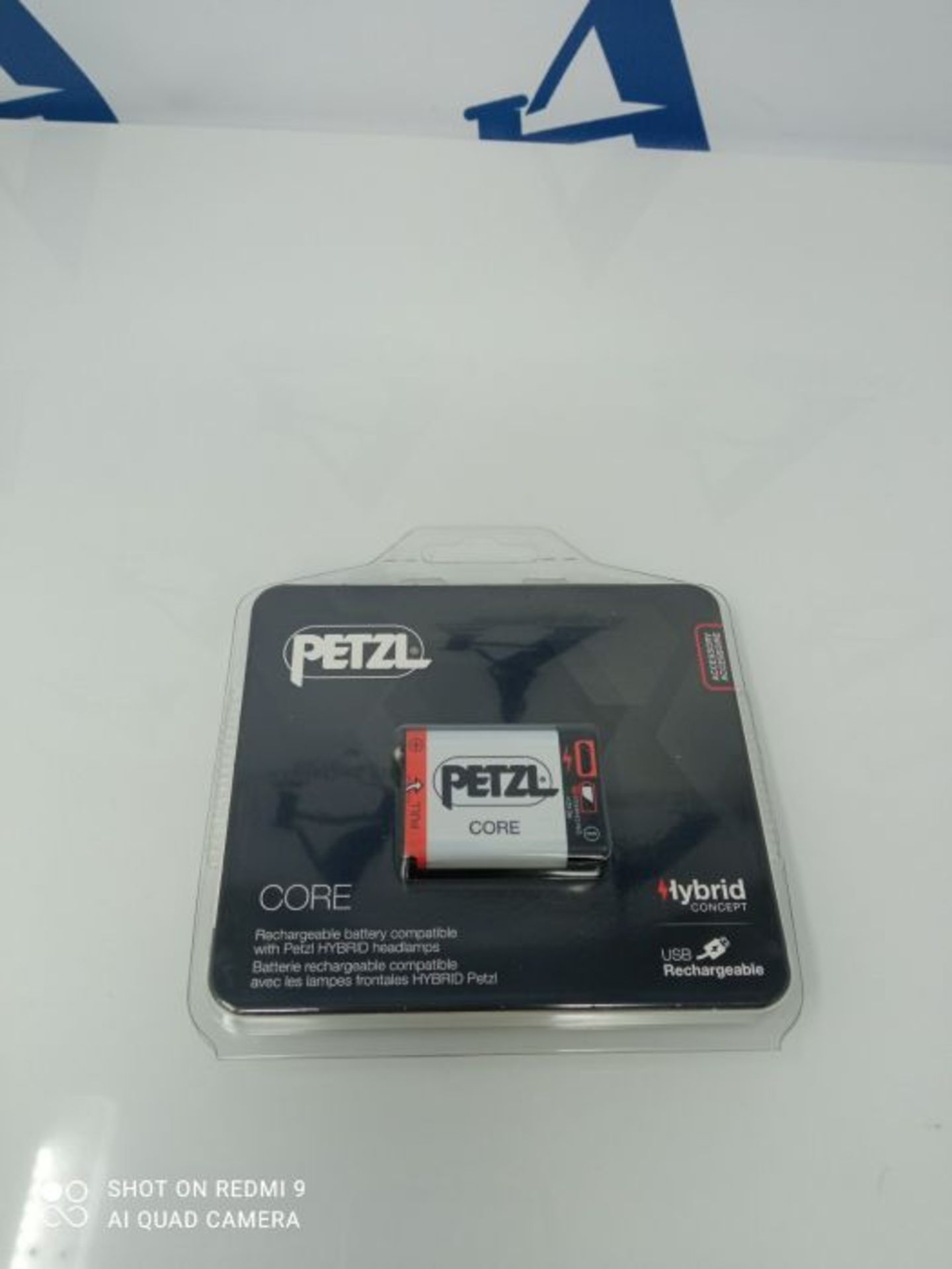 Petzl Core Batterie pour lampe frontale Mixte Adulte, Blanc, Taille Unique - Image 2 of 3