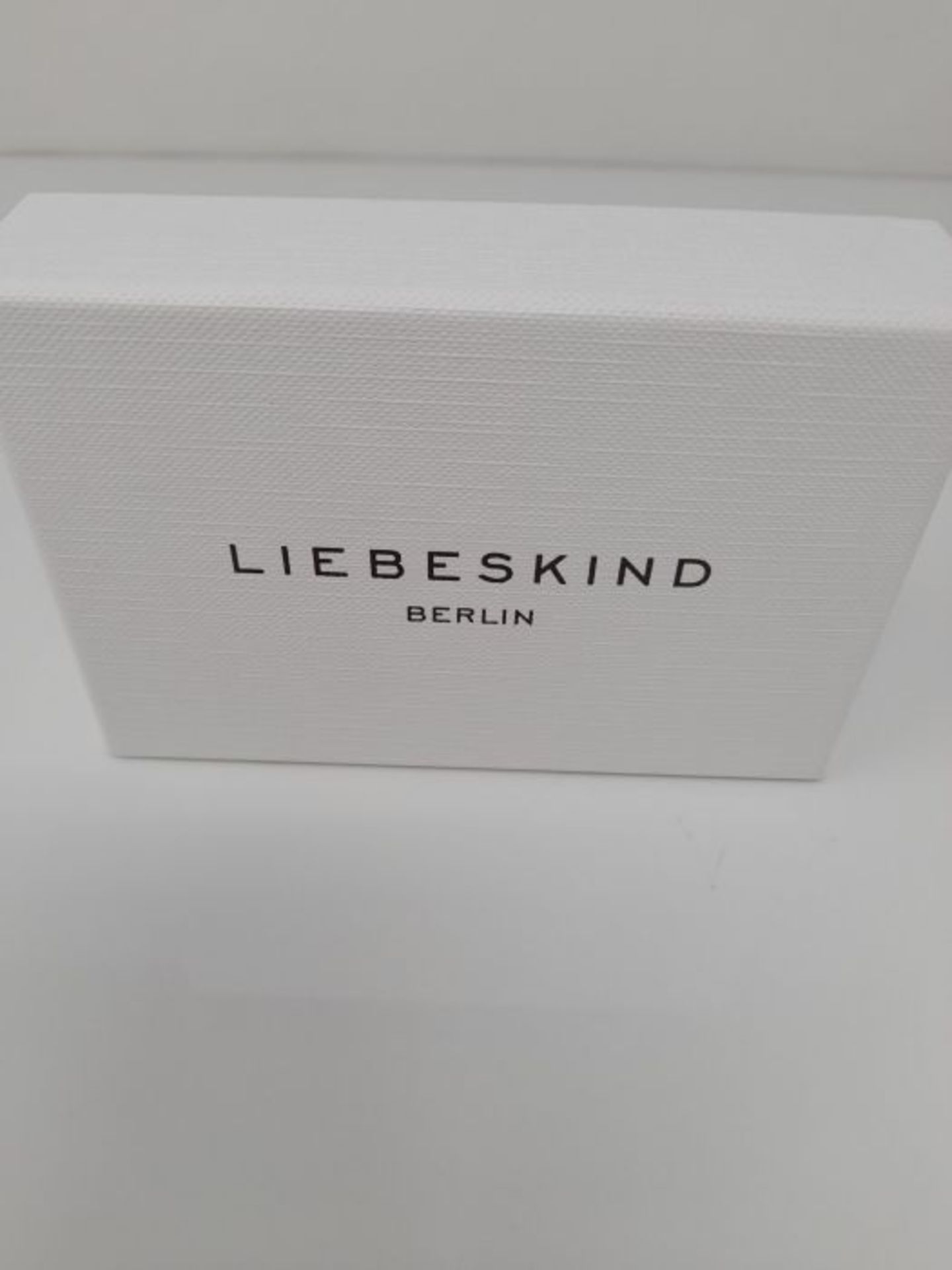 [CRACKED] Liebeskind Berlin Damen Armband Herz Edelstahl Silber 20 cm (schwarz), LJ-03 - Image 2 of 3