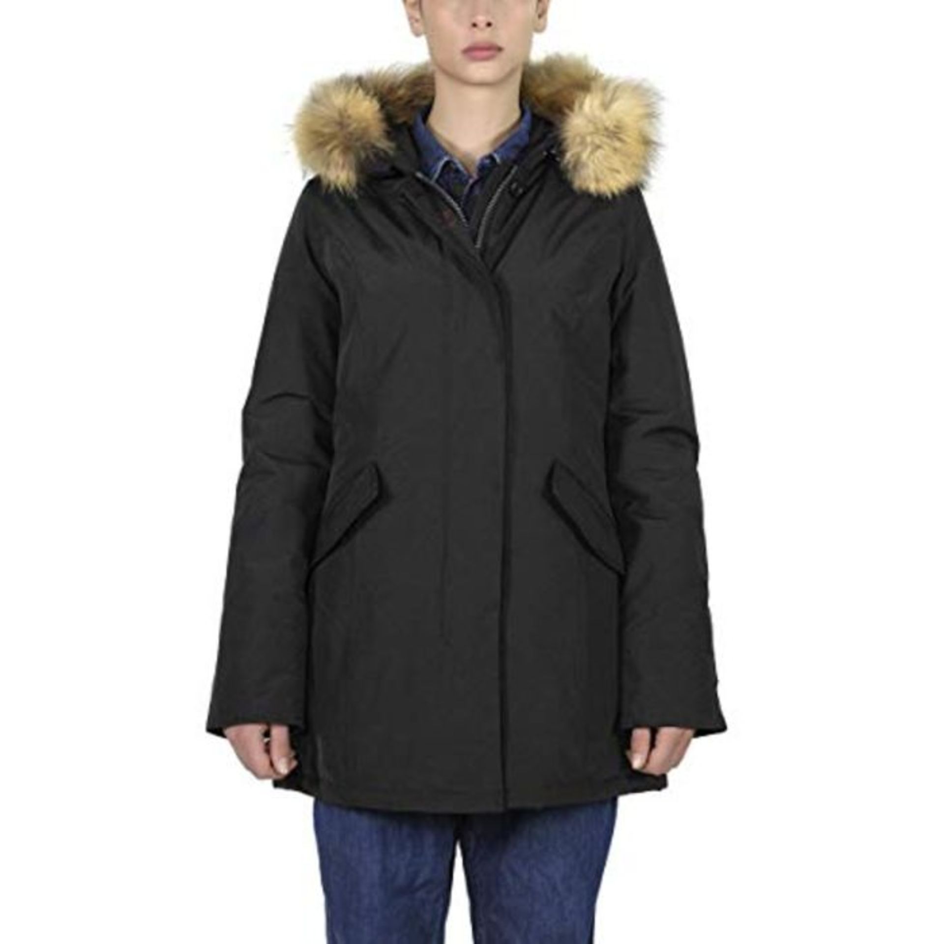 RRP £202.00 Canadian Classics Women's Jacket - Black - Schwarz (black) - 48R (Brand size : IT:48)