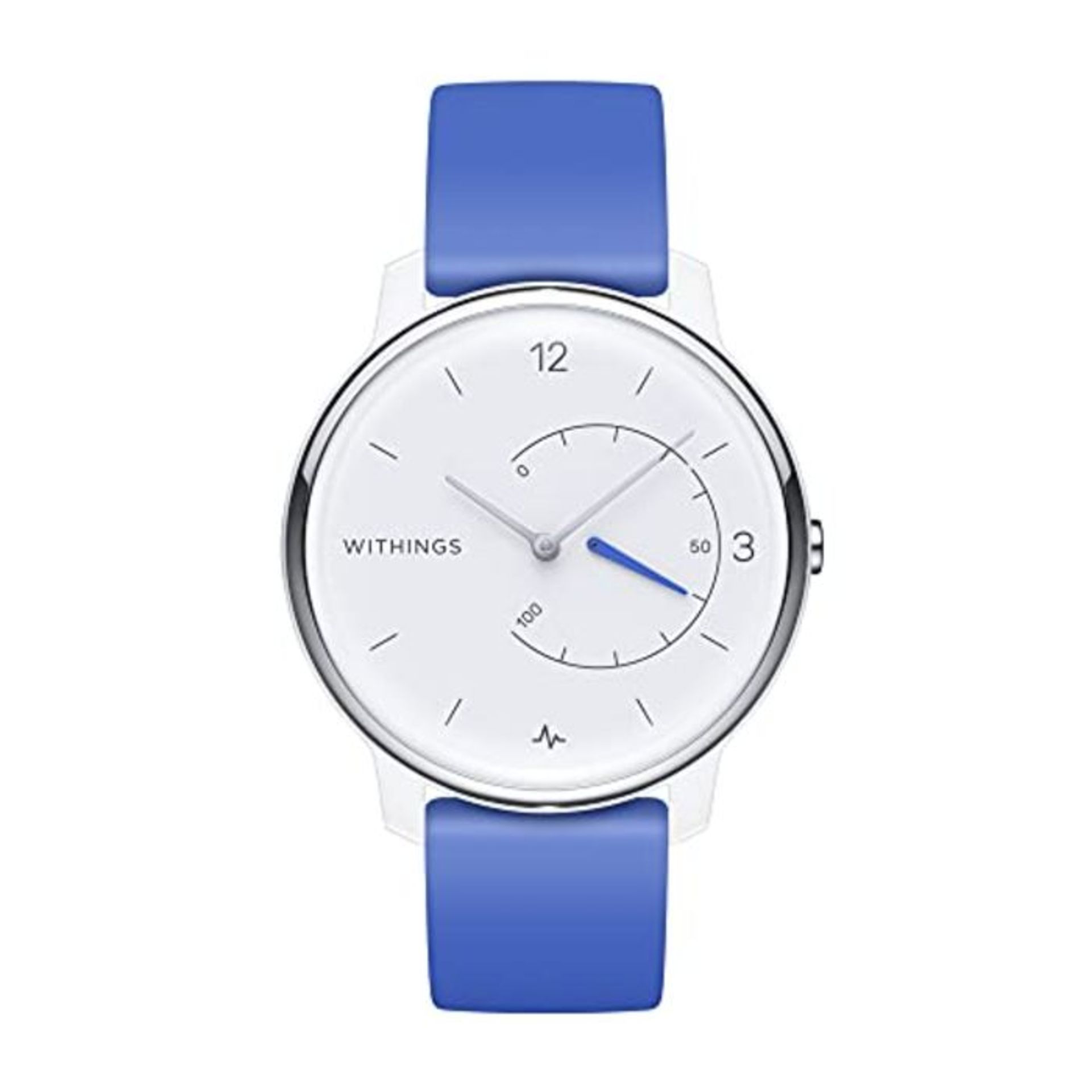 RRP £99.00 Withings Move ECG - Activity and Sleep Tracker with ECG Monitor, Connected GPS, Water