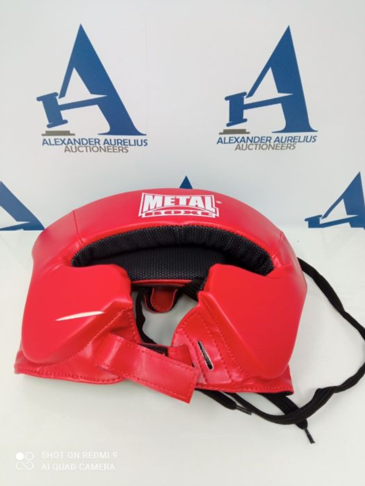 METAL BOXE MB117 Casque Rouge Senior - Image 3 of 3