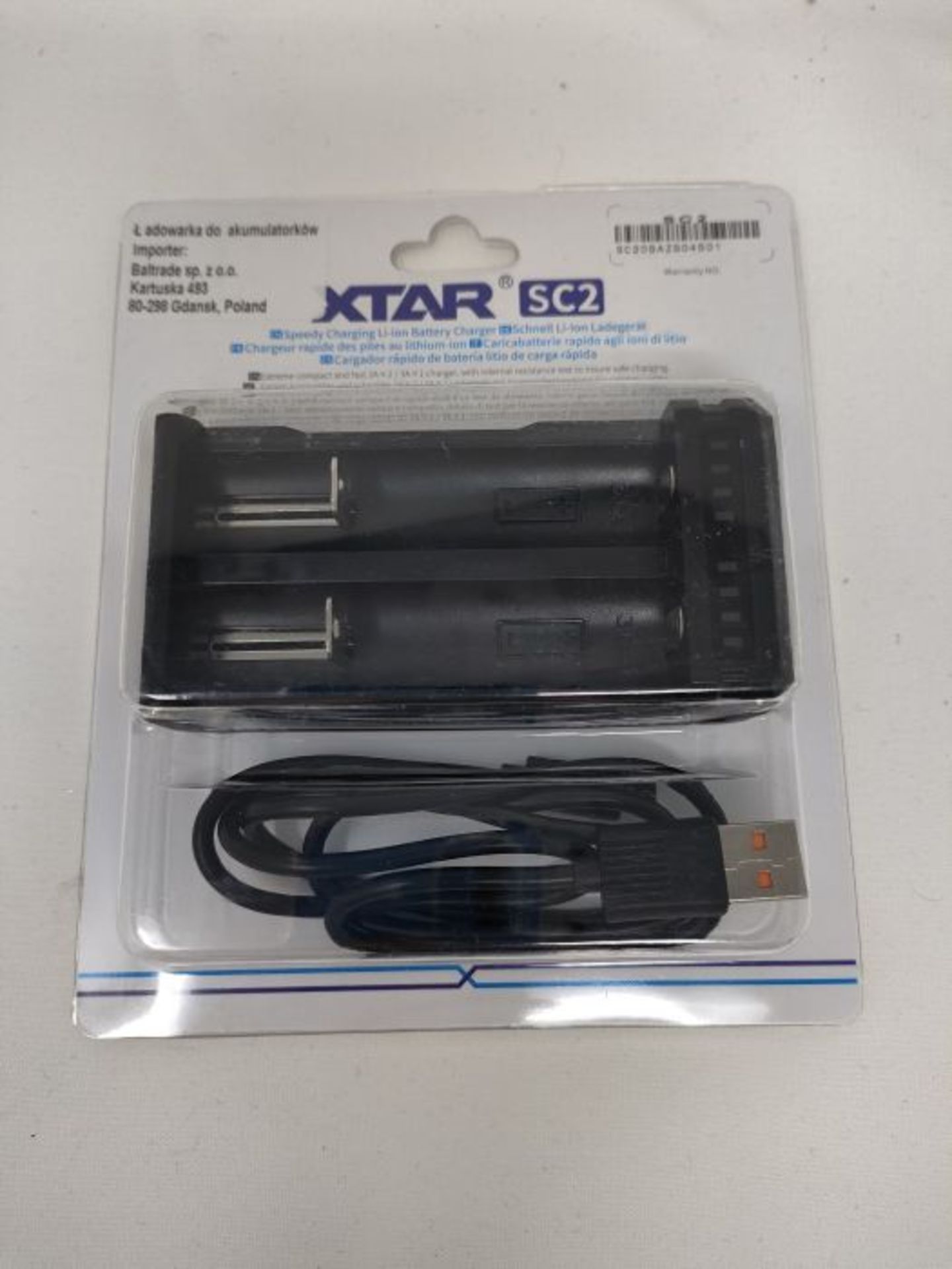 XTAR Unisex - Adult's Charger for Li-ion Batteries Professional and Fast Reactivation - Image 2 of 3