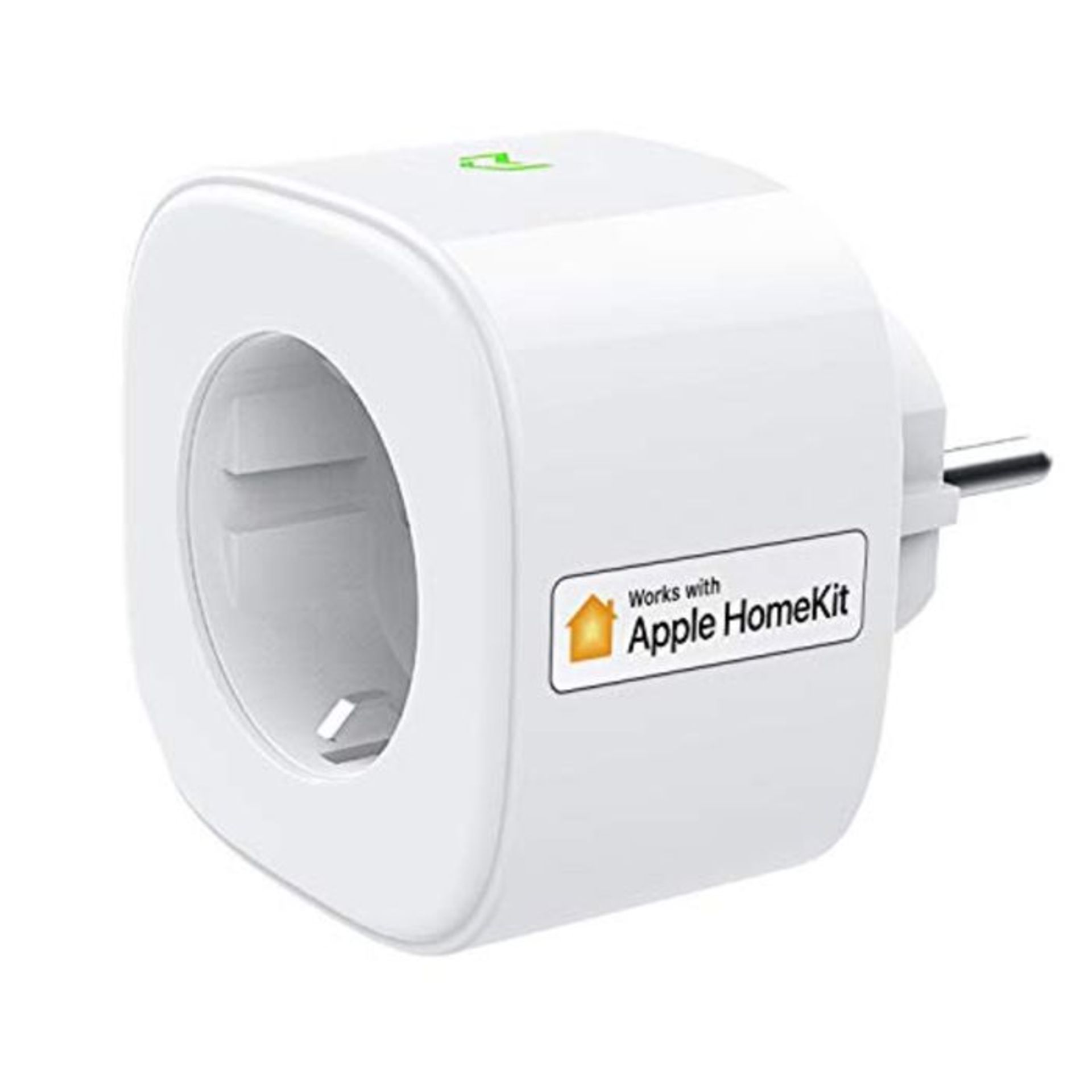 WLAN Steckdose funktioniert mit Apple HomeKit, meross Smart Plug, kompatibel mit Siri,