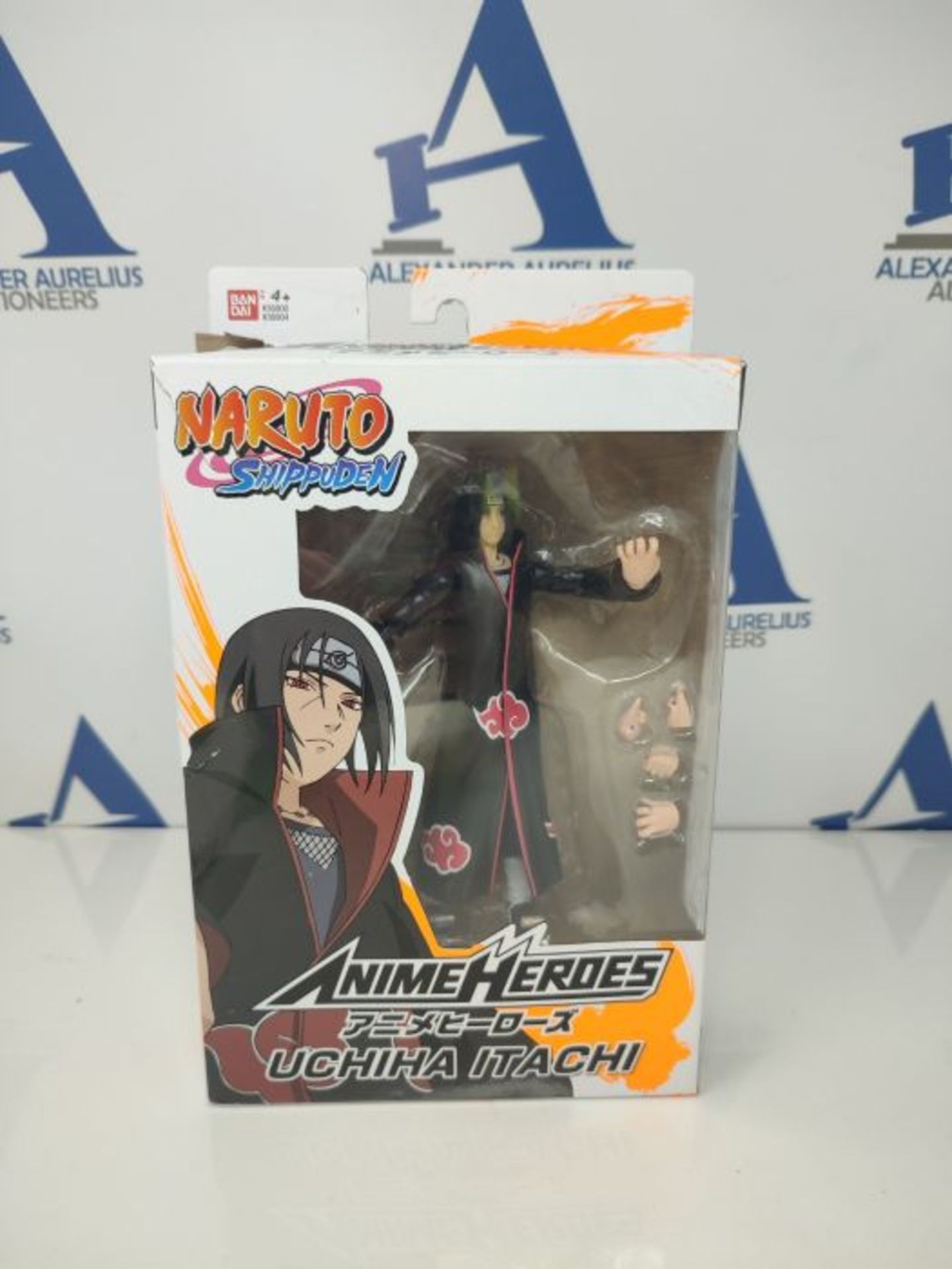 Bandai Naruto Shippuden-Figurine Anime Heroes 17 cm-Itachi Uchiwa, 36904 - Image 2 of 3