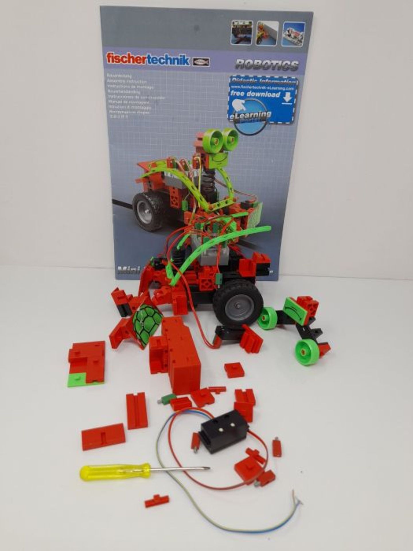 RRP £77.00 fischertechnik Mini Bots - das Roboter Spielzeug mit 5 Modellen bietet den Einstieg in - Image 2 of 3