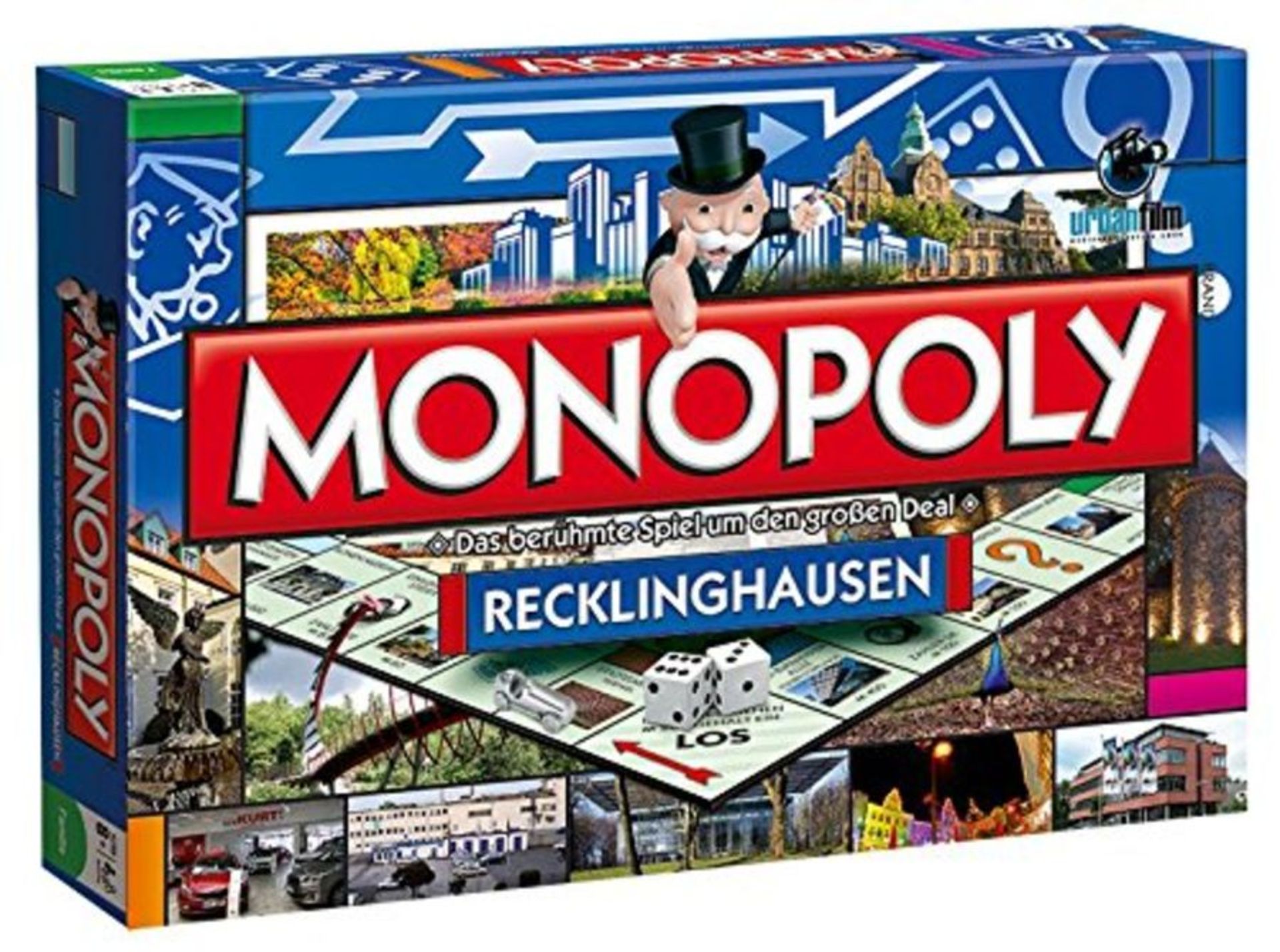 Monopoly Recklinghausen Stadt Edition - das weltberühmte Spiel um Grundbesitz und Imm