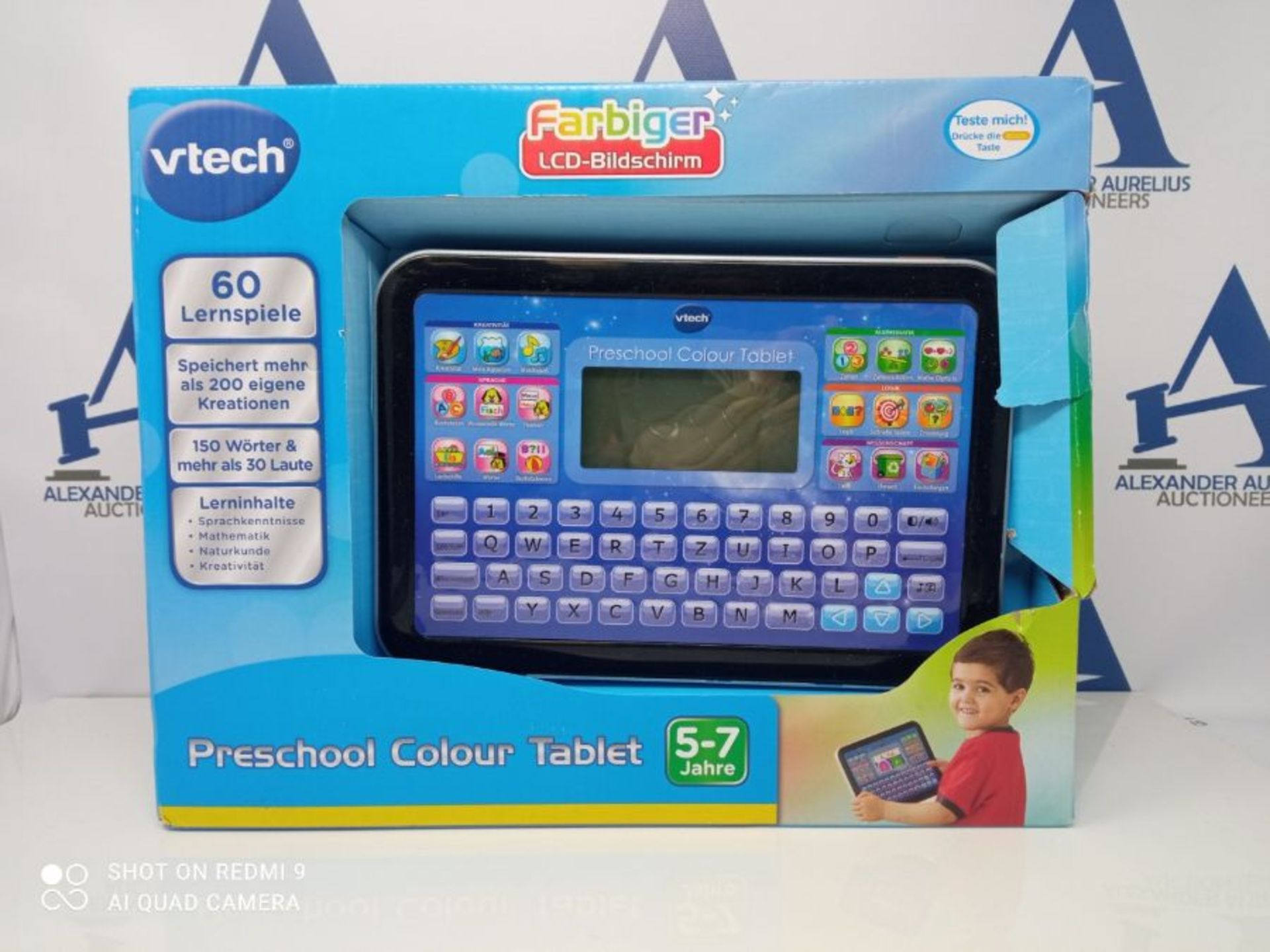 VTech Preschool Color Tablet Blue, German Version - Image 2 of 3