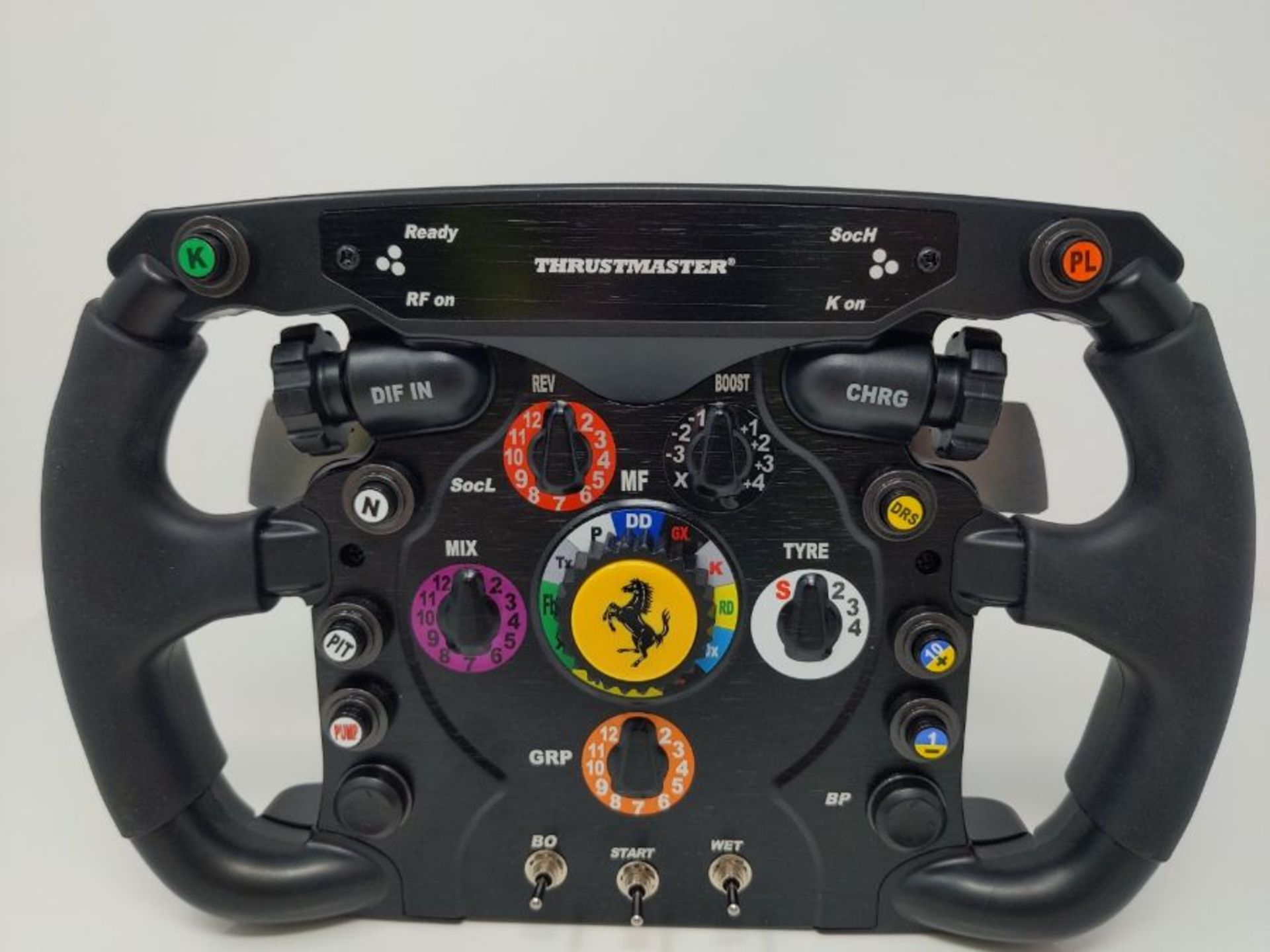 RRP £106.00 Thrustmaster Ferrari F1 Wheel AddOn (Wheel AddOn for PS4 / PS3 / Xbox One / PC) - Image 2 of 3