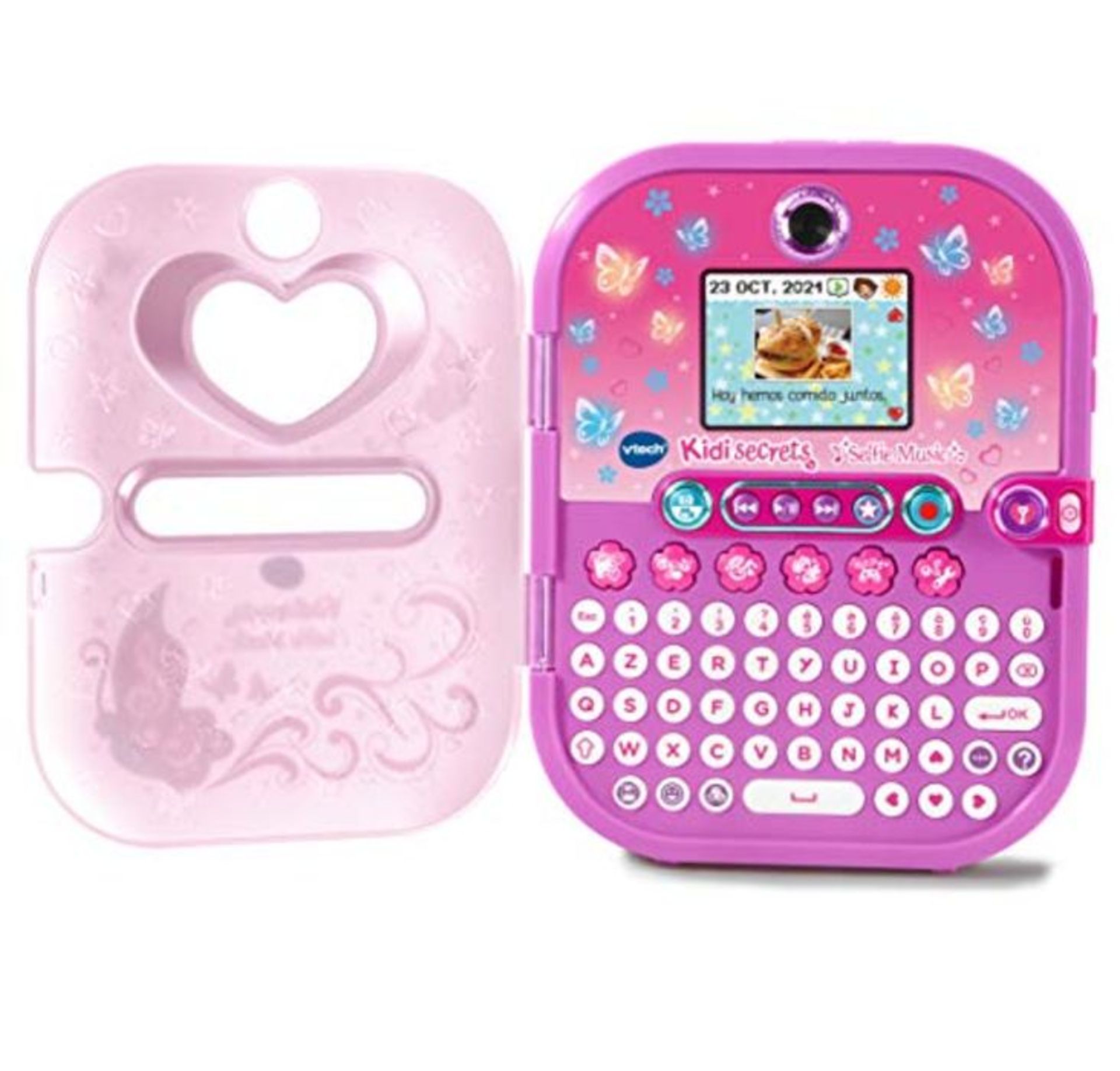 VTech KidiSecrets Selfi Music Personal Electronic Journal with Dual Camera for Photos