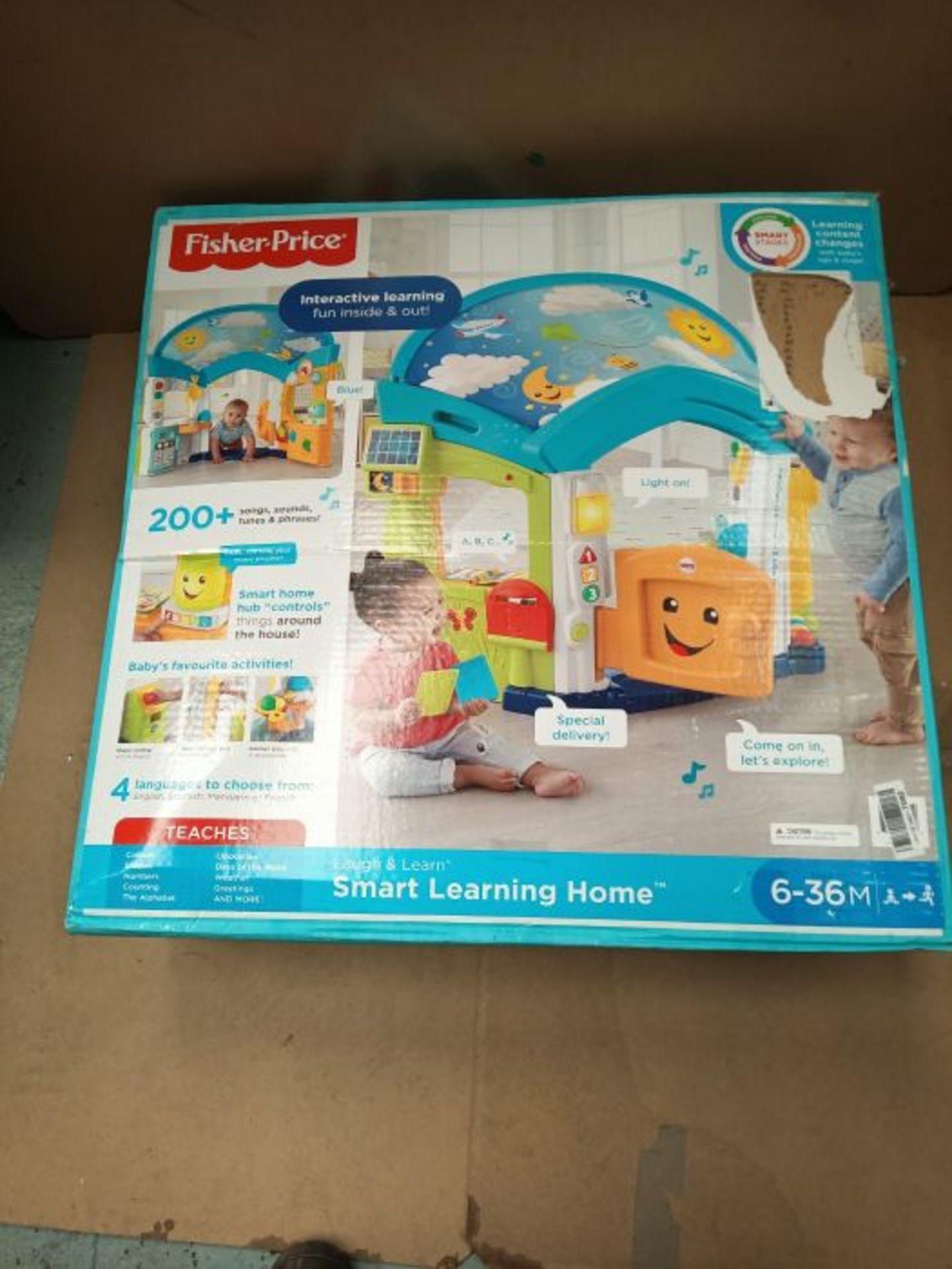 RRP £133.00 Fisher-Price Laugh & Learn Smart Learning Home - Image 2 of 3
