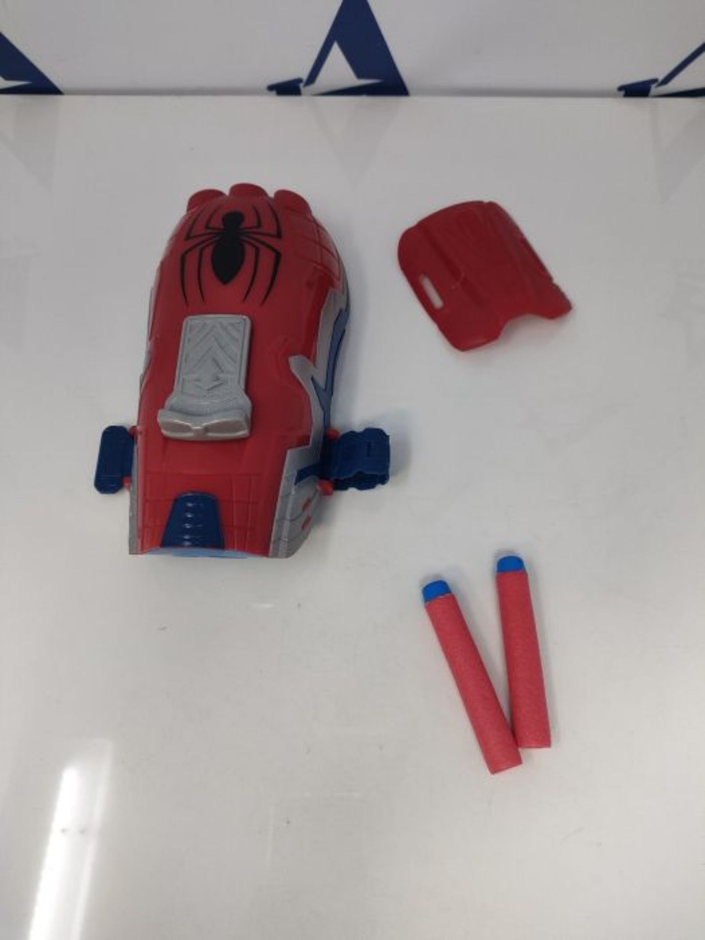 Nerf Power Moves Marvel Spider-Man Web Blast Web Shooter Dart-Launching Toy for Kids R - Image 3 of 3