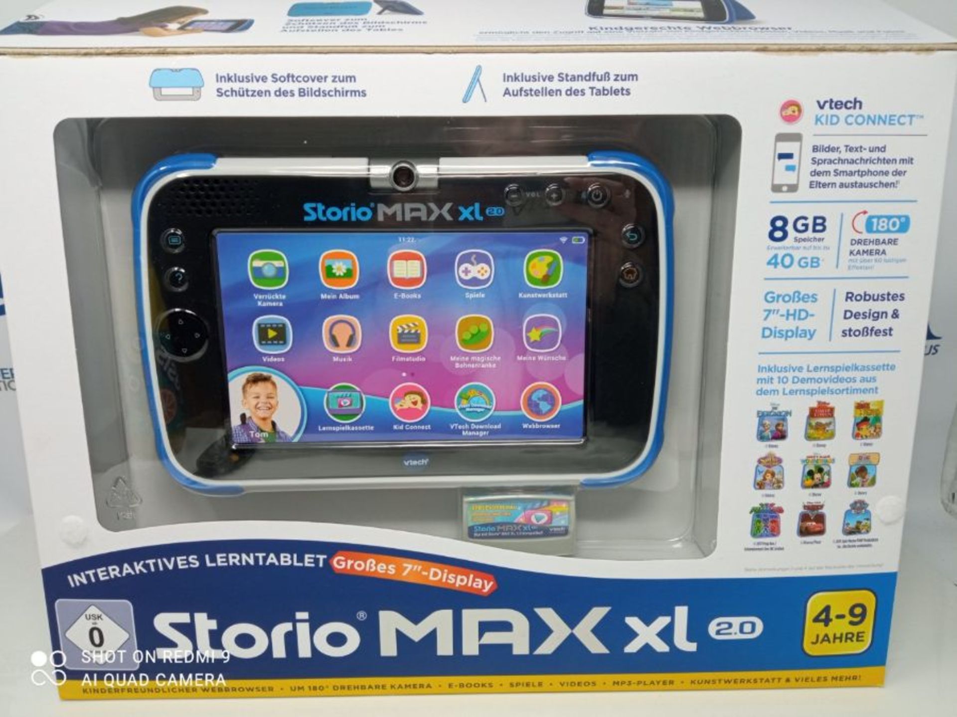 RRP £125.00 VTech Storio MAX XL 2.0 7 blue - Image 3 of 3