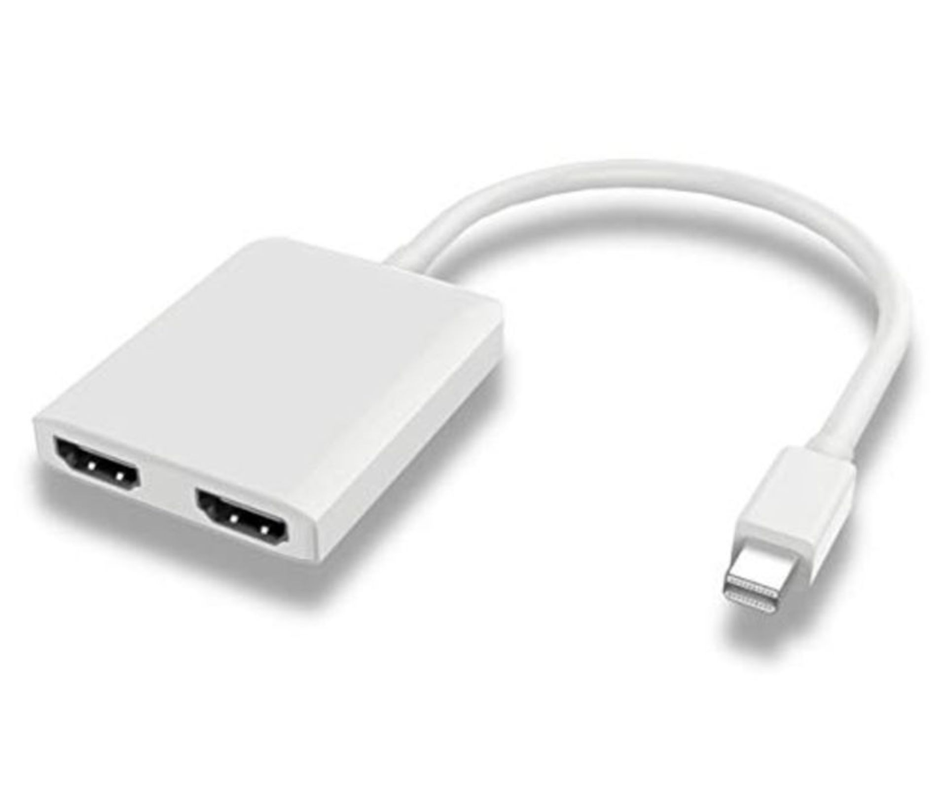 PremiumCord MST Adapter Mini DisplayPort 1.2 auf 2X HDMI 2.0, Extension + Mirror + 2 V
