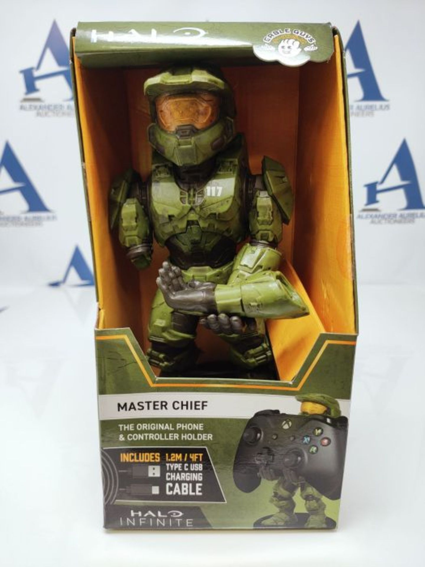 [CRACKED] Exquisite Gaming Halo Infinite - Figurine Cable Guy Master Chief 20 cm CGCRH - Image 2 of 3