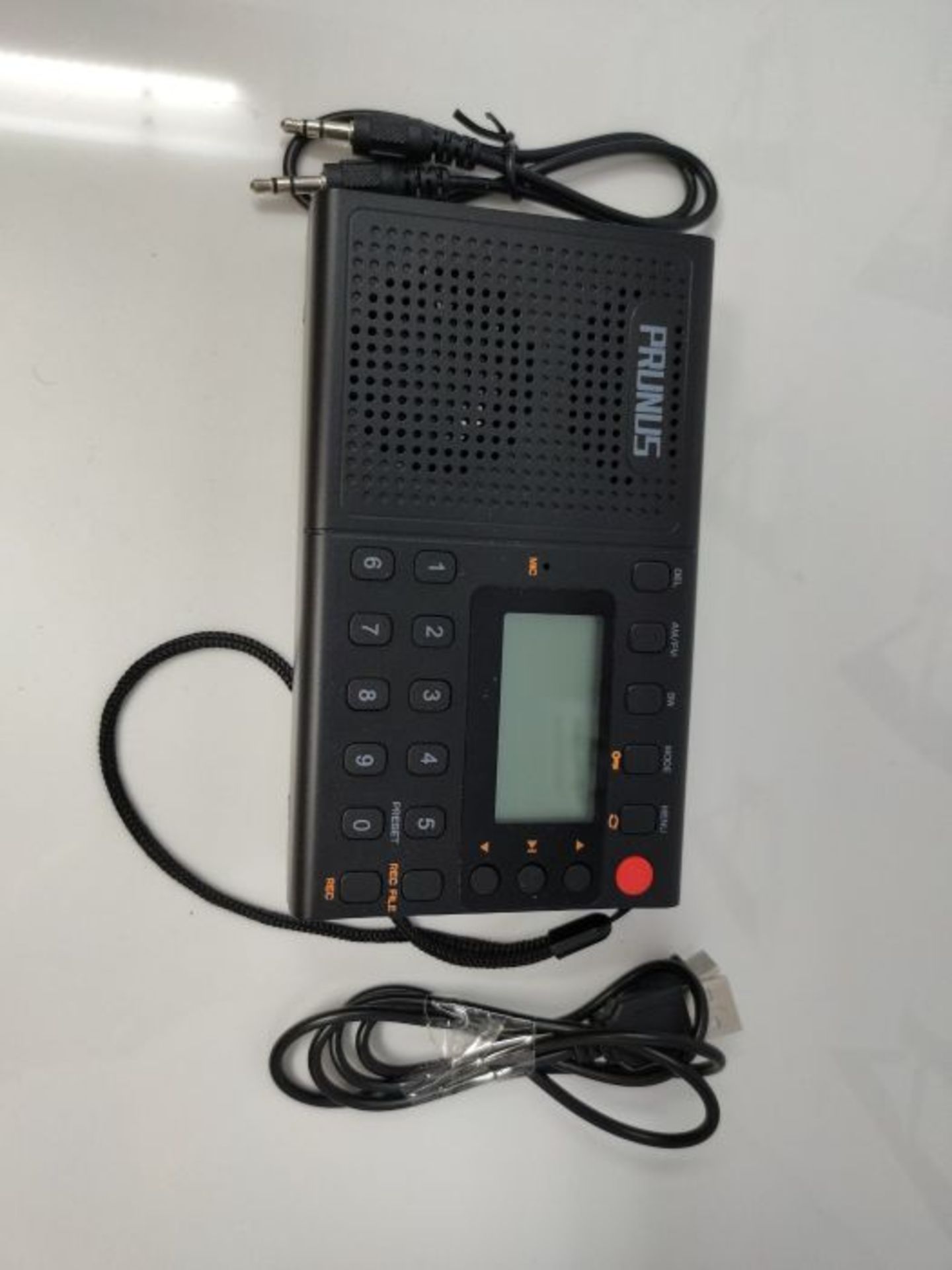 PRUNUS J-408 Kleines Radio mit Batterie - Image 3 of 3