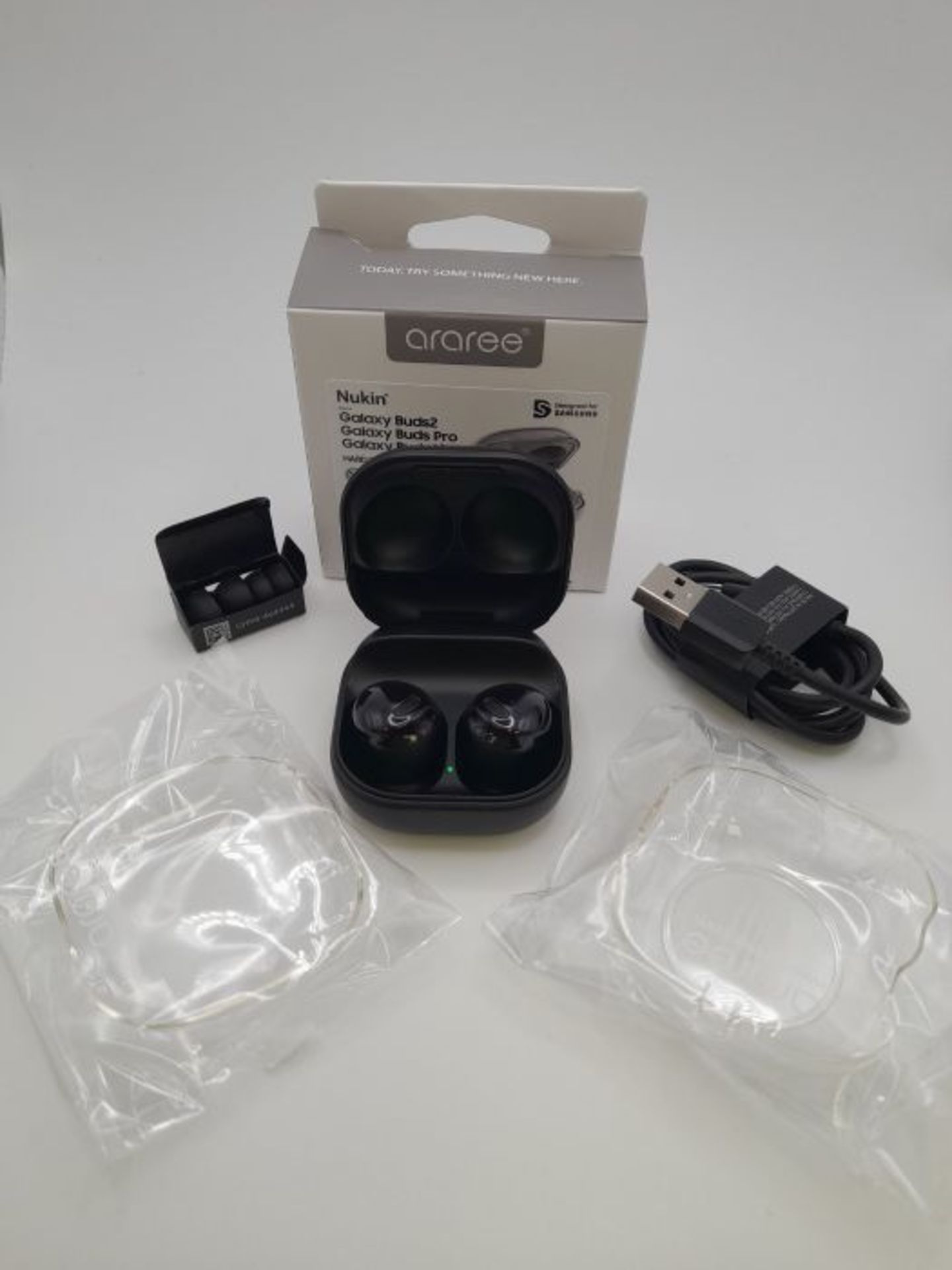 RRP £223.00 Samsung Galaxy Buds Pro - Wireless Earphones Black - Image 2 of 3