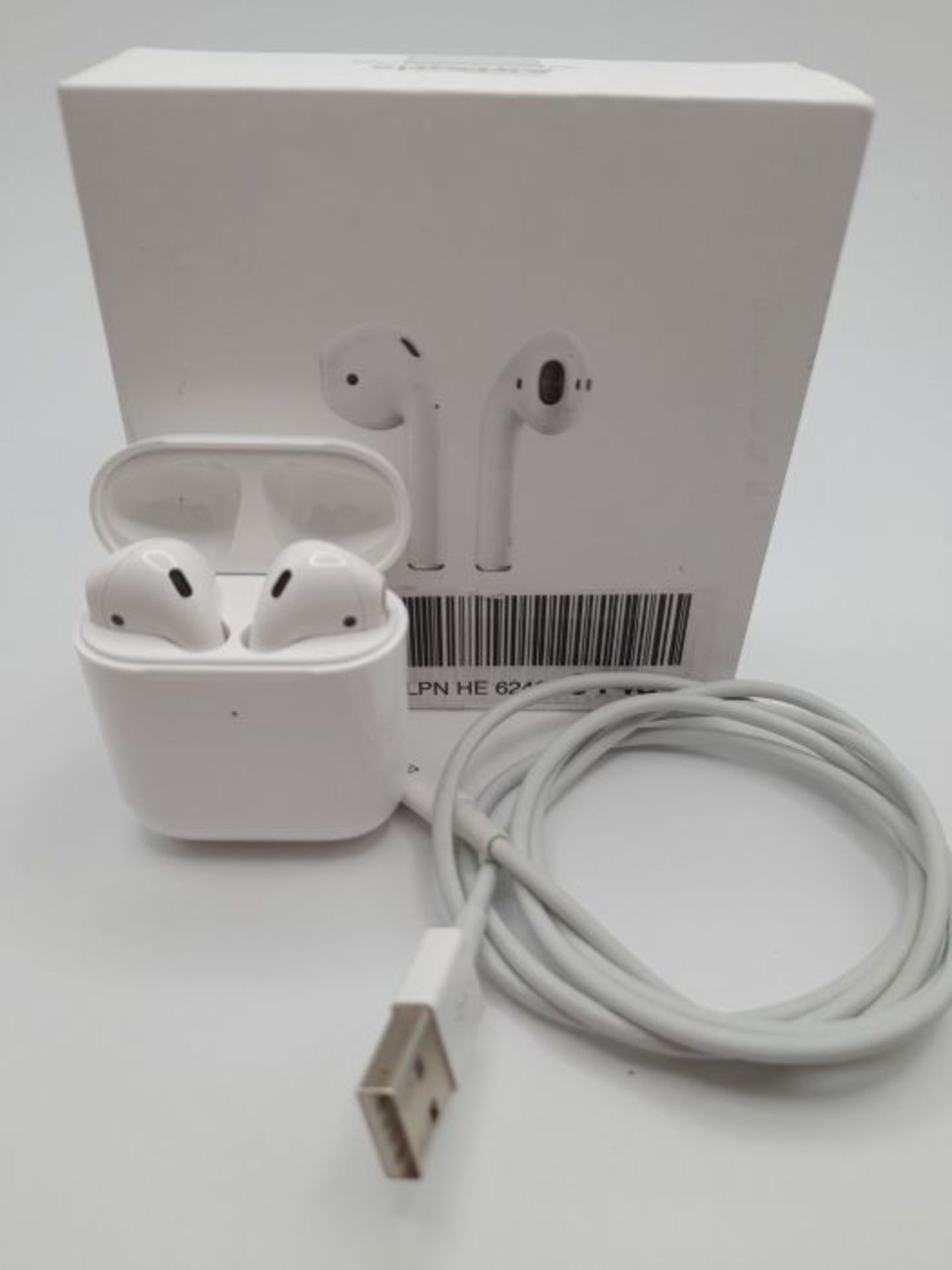 RRP £171.00 Apple AirPods con custodia diÂ ricarica wireless (seconda generazione) - Image 2 of 2