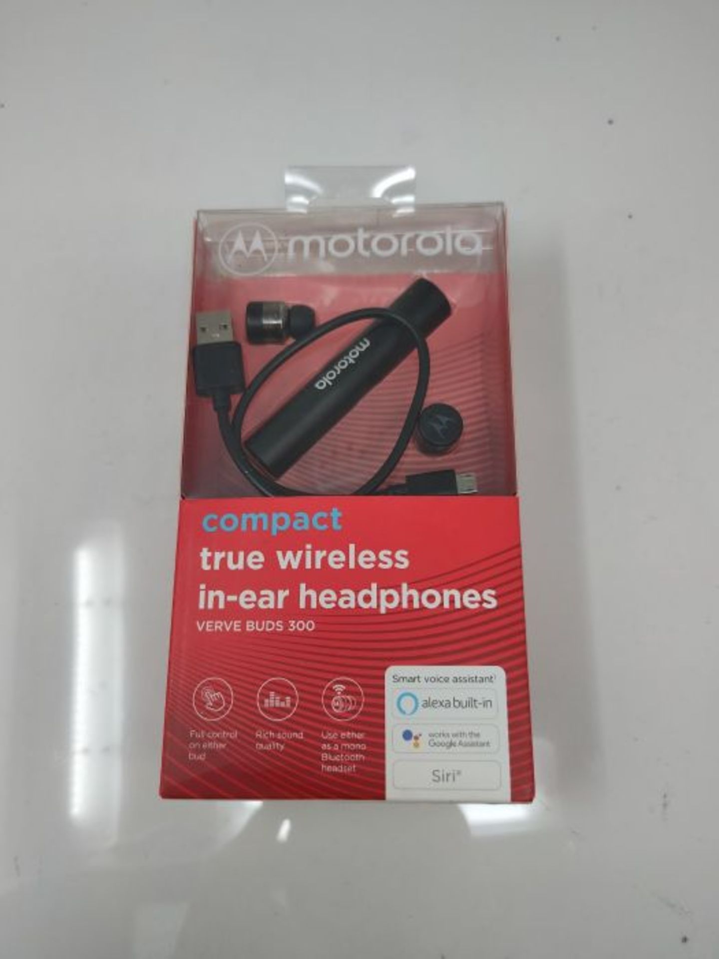 Motorola VerveBuds 300 - Bluetooth 5 in Ear Mini KopfhÃ¶rer - Tragbar Ladebox und In - Image 2 of 3